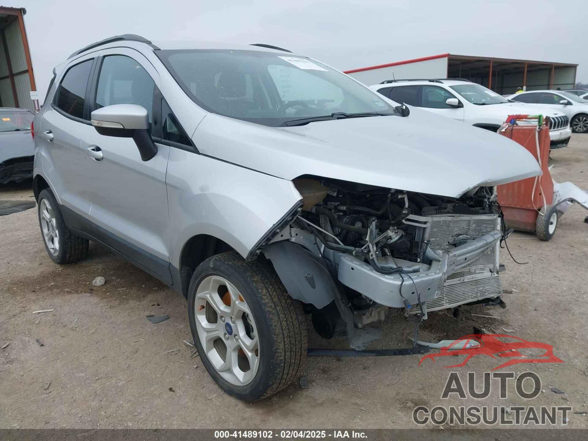 FORD ECOSPORT 2022 - MAJ6S3GL8NC469922