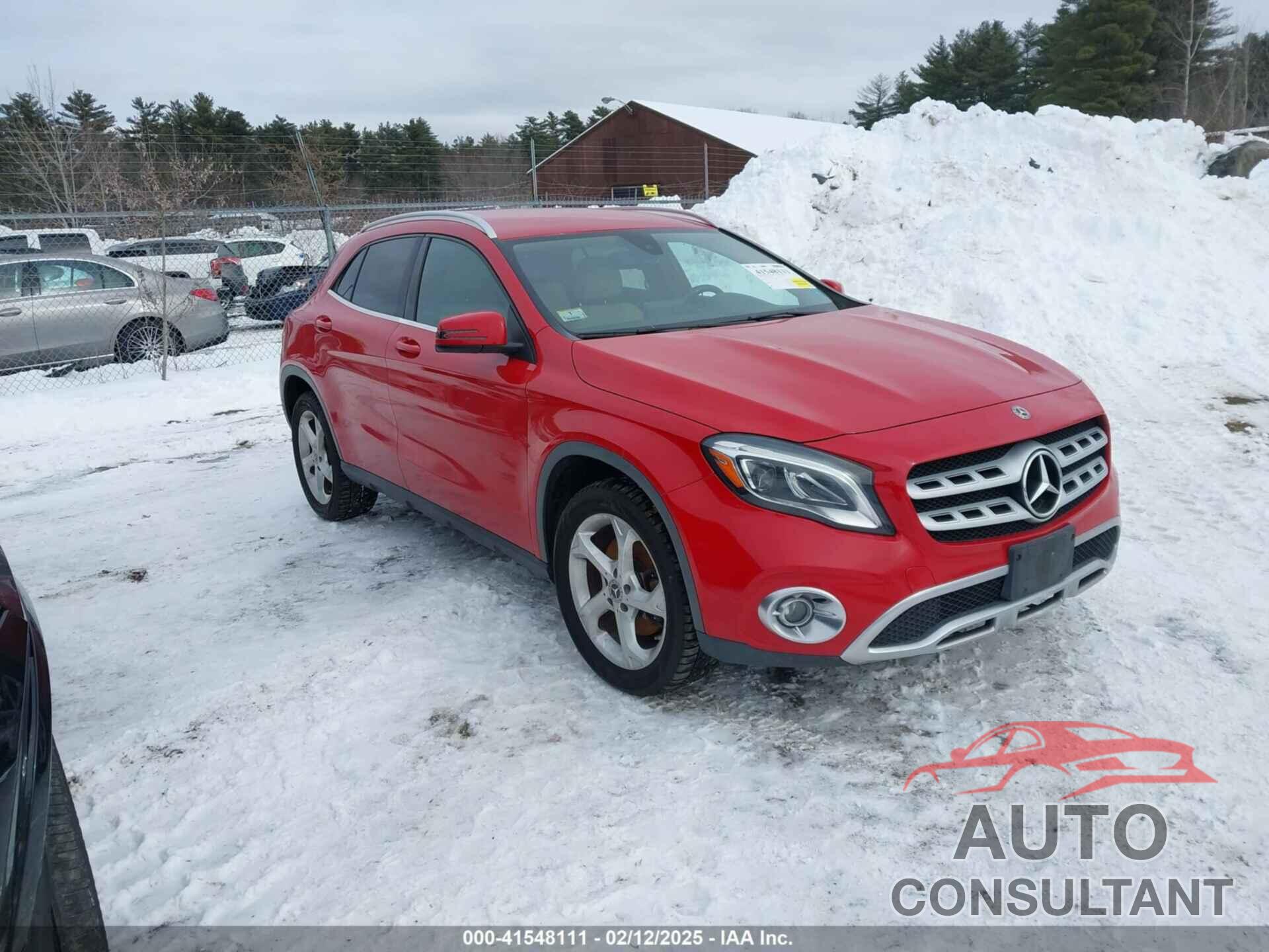 MERCEDES-BENZ GLA 250 2018 - WDCTG4GB1JJ445764