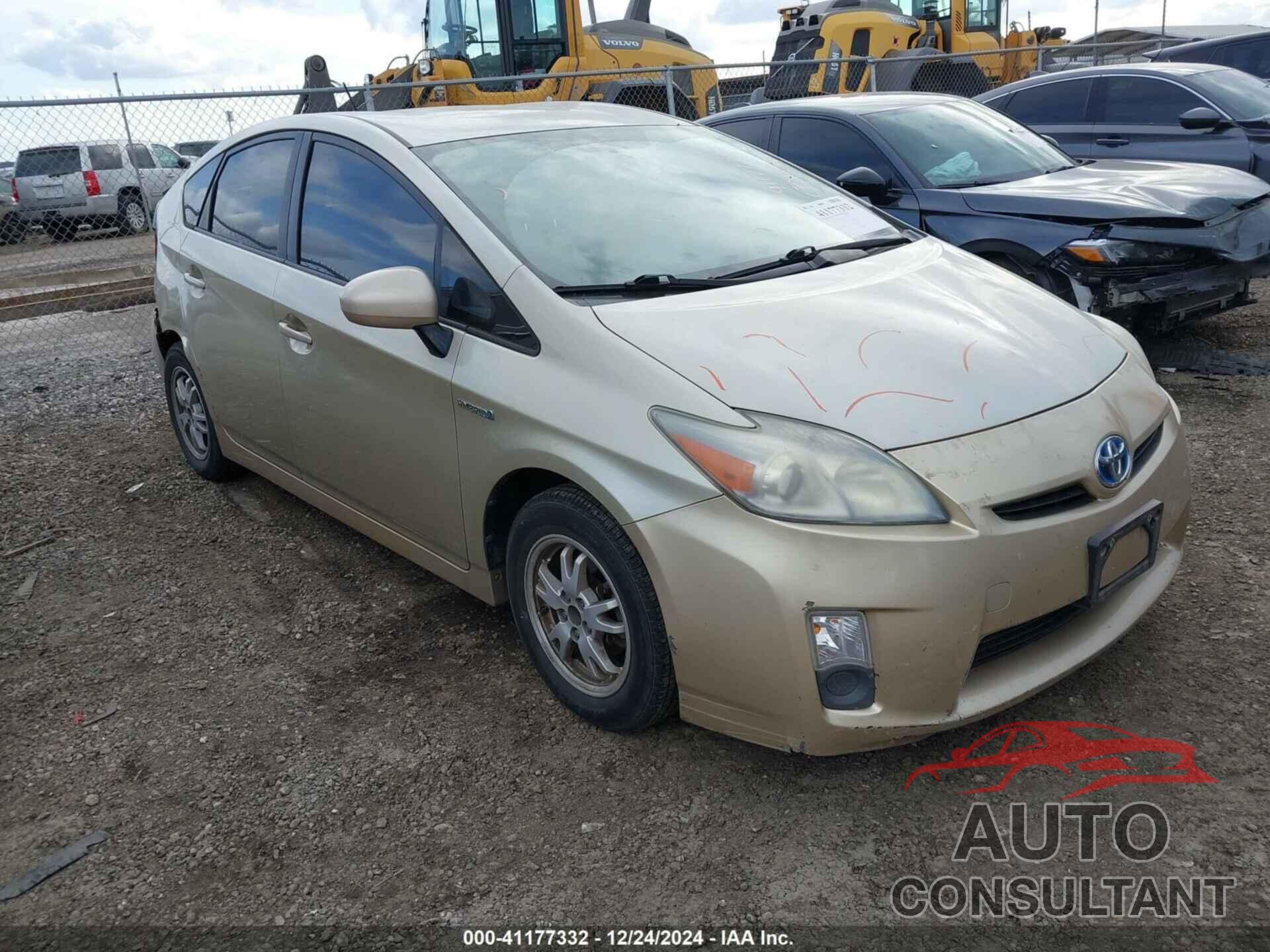 TOYOTA PRIUS 2010 - JTDKN3DU7A0062179