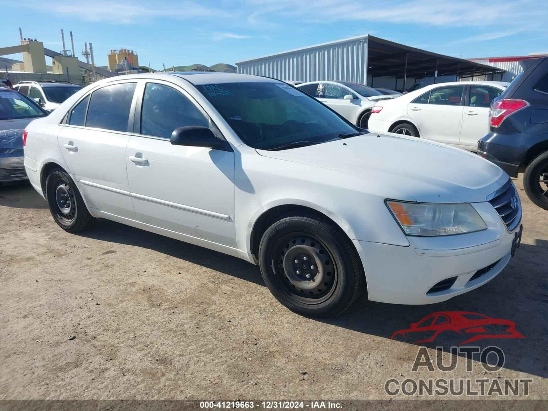 HYUNDAI SONATA 2009 - 5NPET46CX9H456979