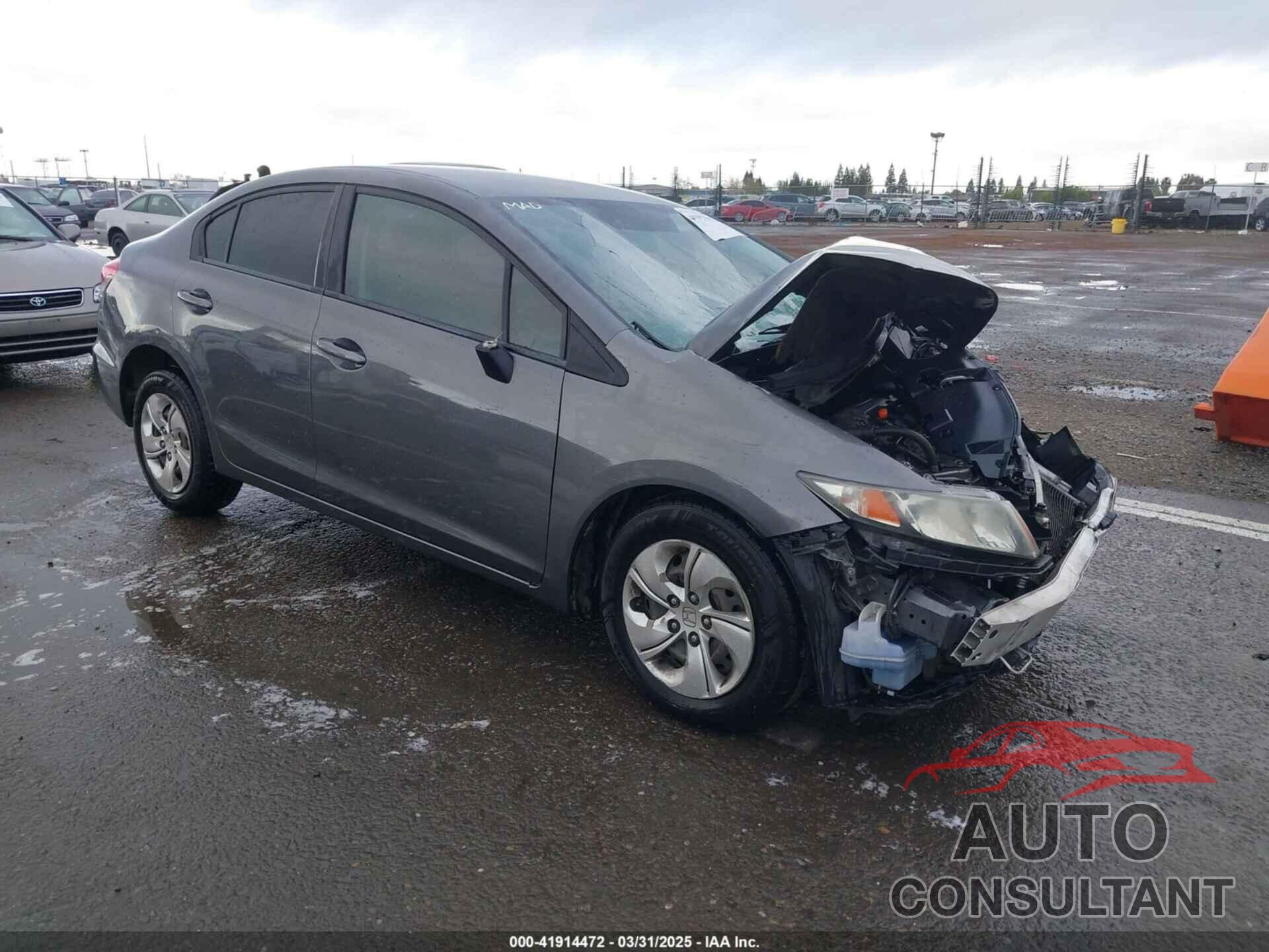 HONDA CIVIC 2013 - 19XFB2F56DE294973