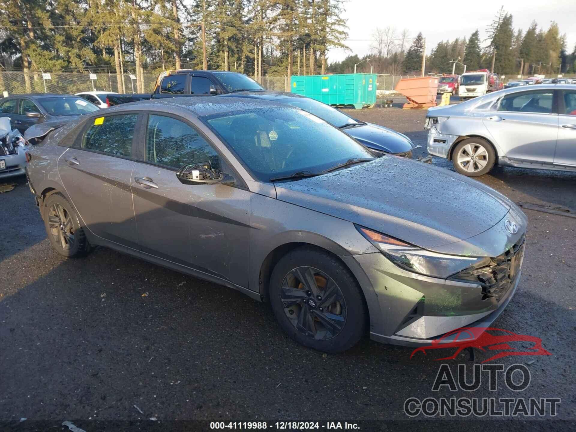 HYUNDAI ELANTRA HYBRID 2021 - KMHLM4AJ5MU005379
