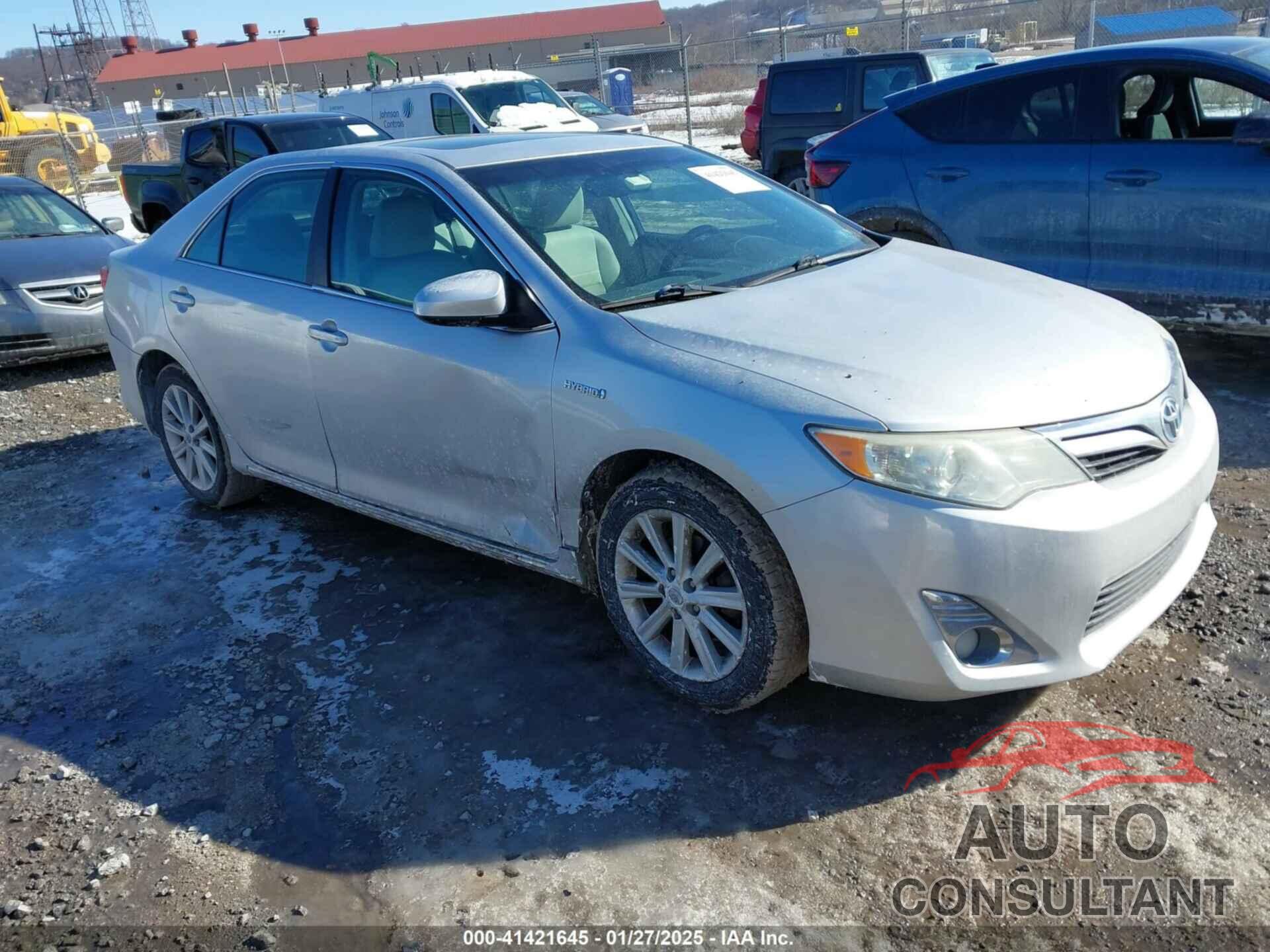 TOYOTA CAMRY HYBRID 2012 - 4T1BD1FK0CU008765