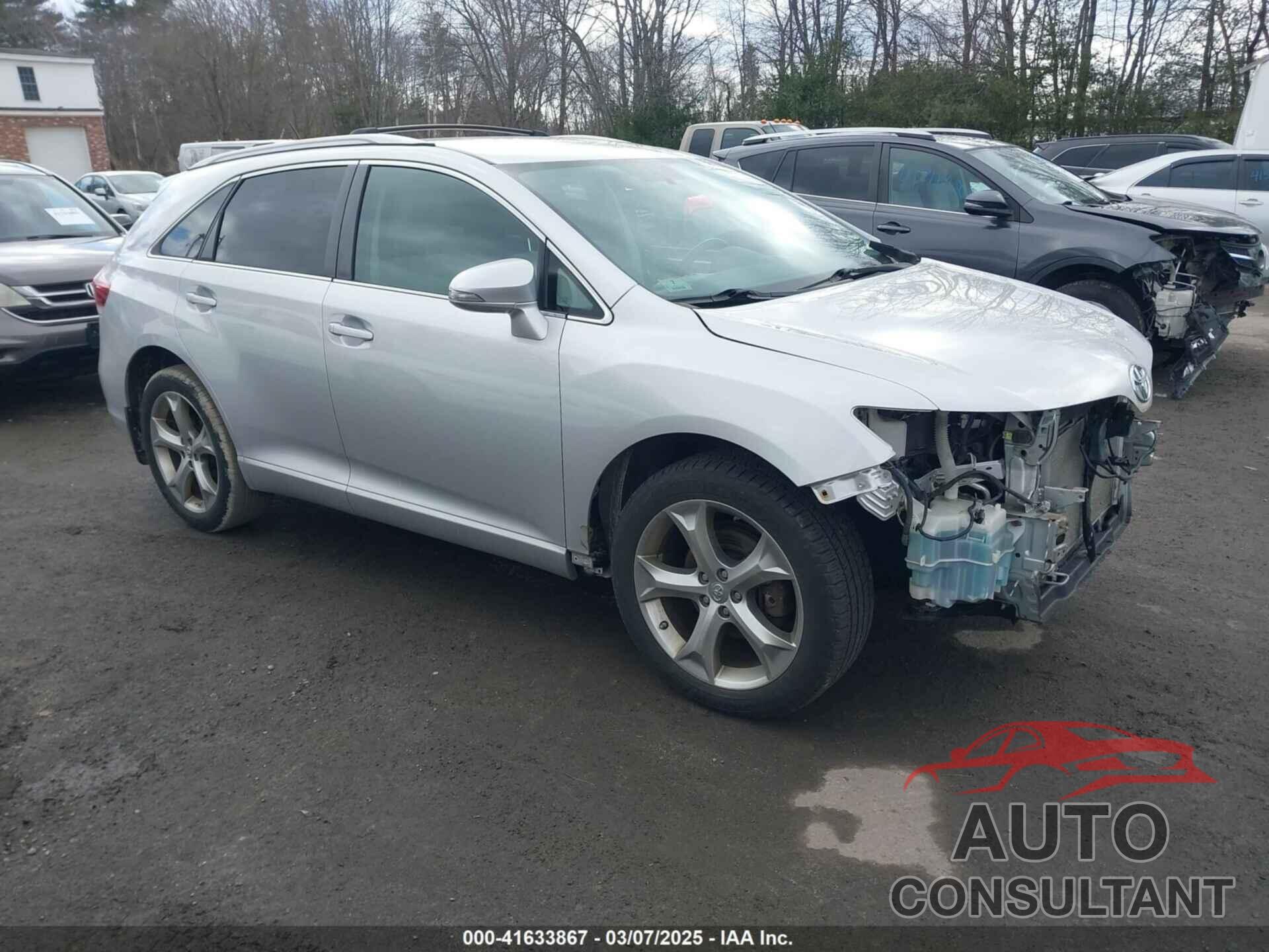 TOYOTA VENZA 2013 - 4T3BK3BB6DU090971