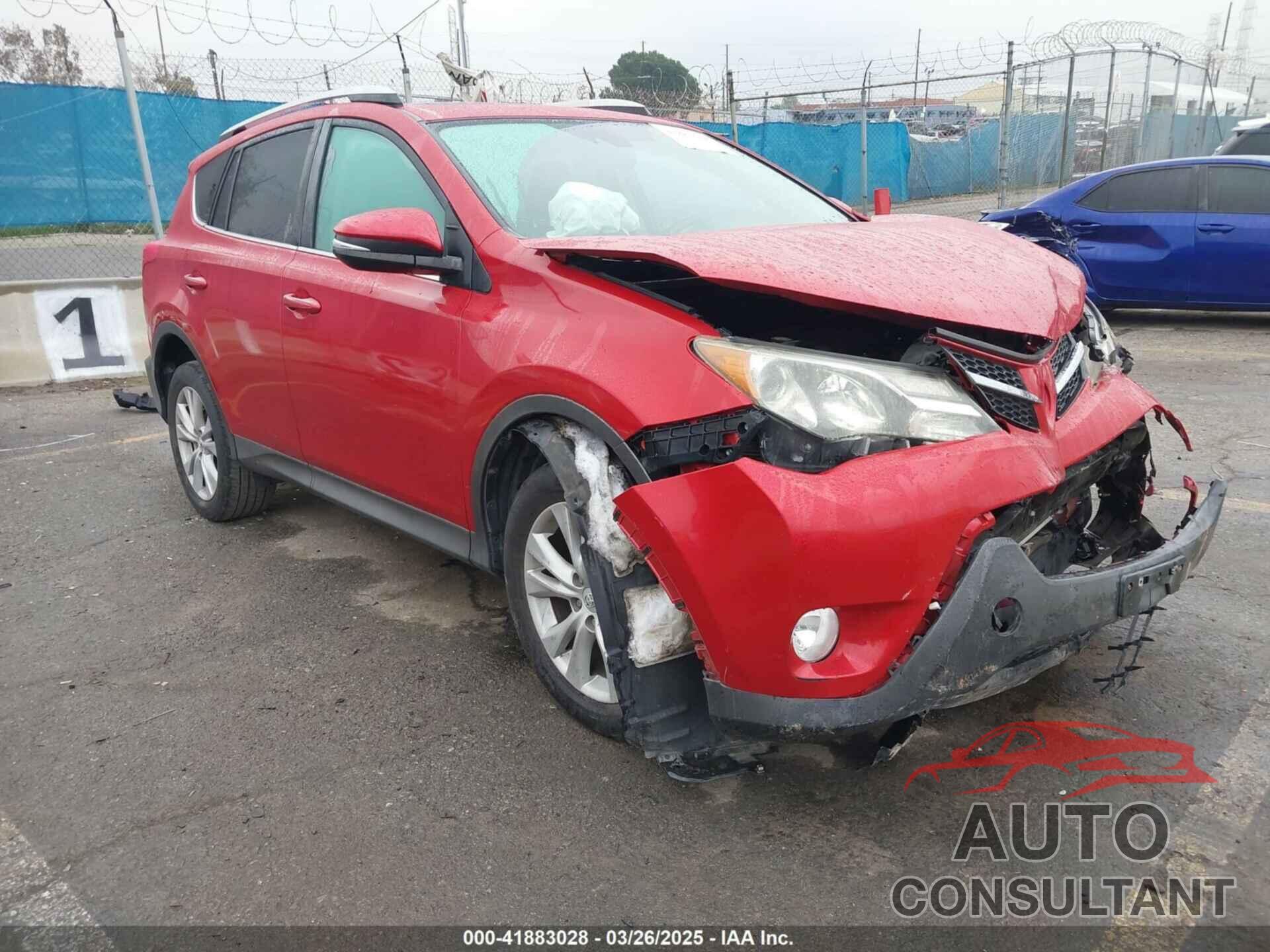 TOYOTA RAV4 2015 - 2T3DFREV5FW338197