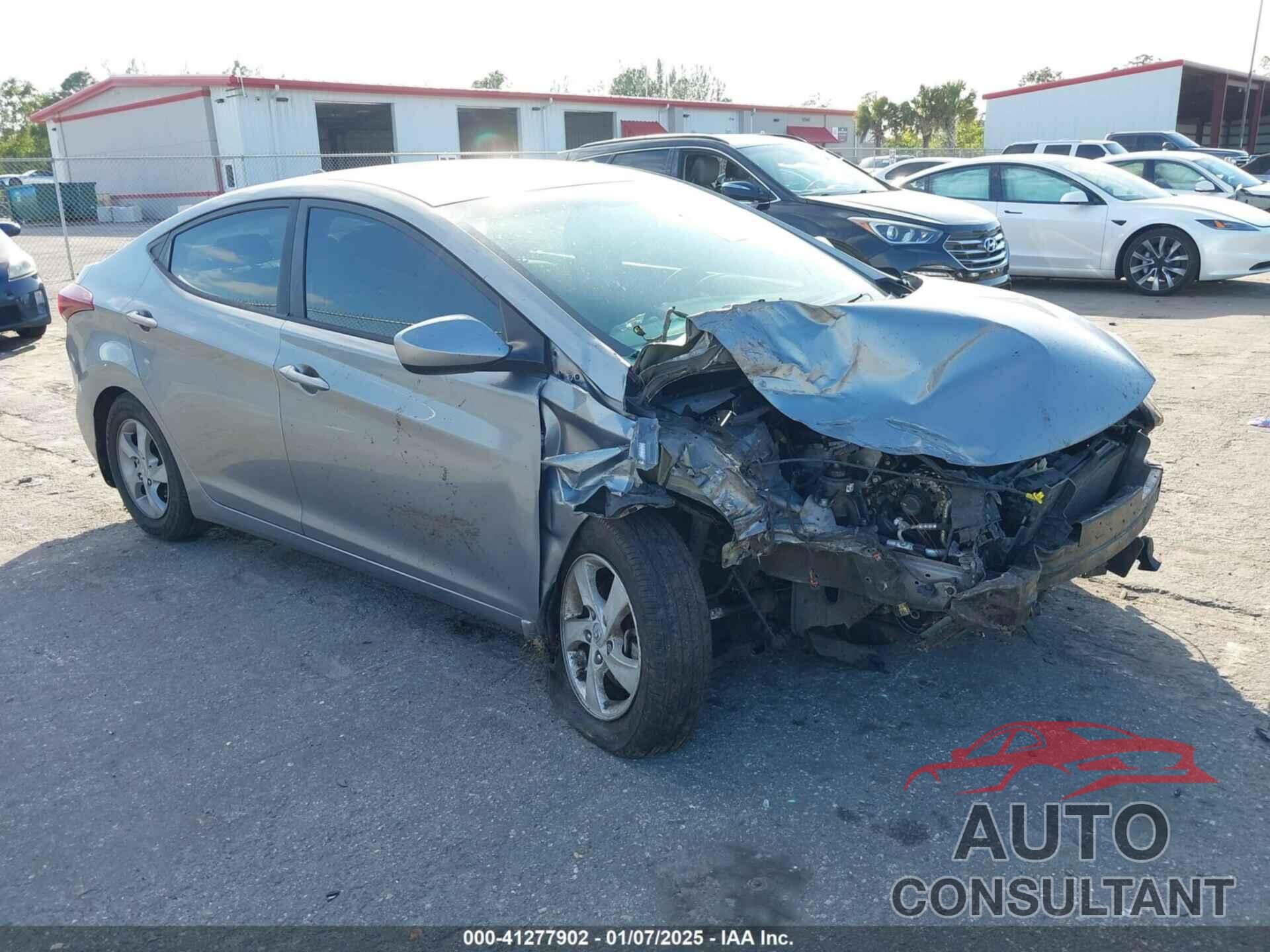 HYUNDAI ELANTRA 2015 - KMHDH4AE6FU423707