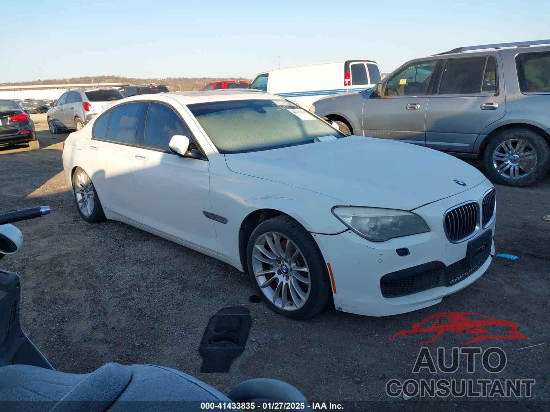 BMW 740I 2013 - WBAYA6C54DD143796