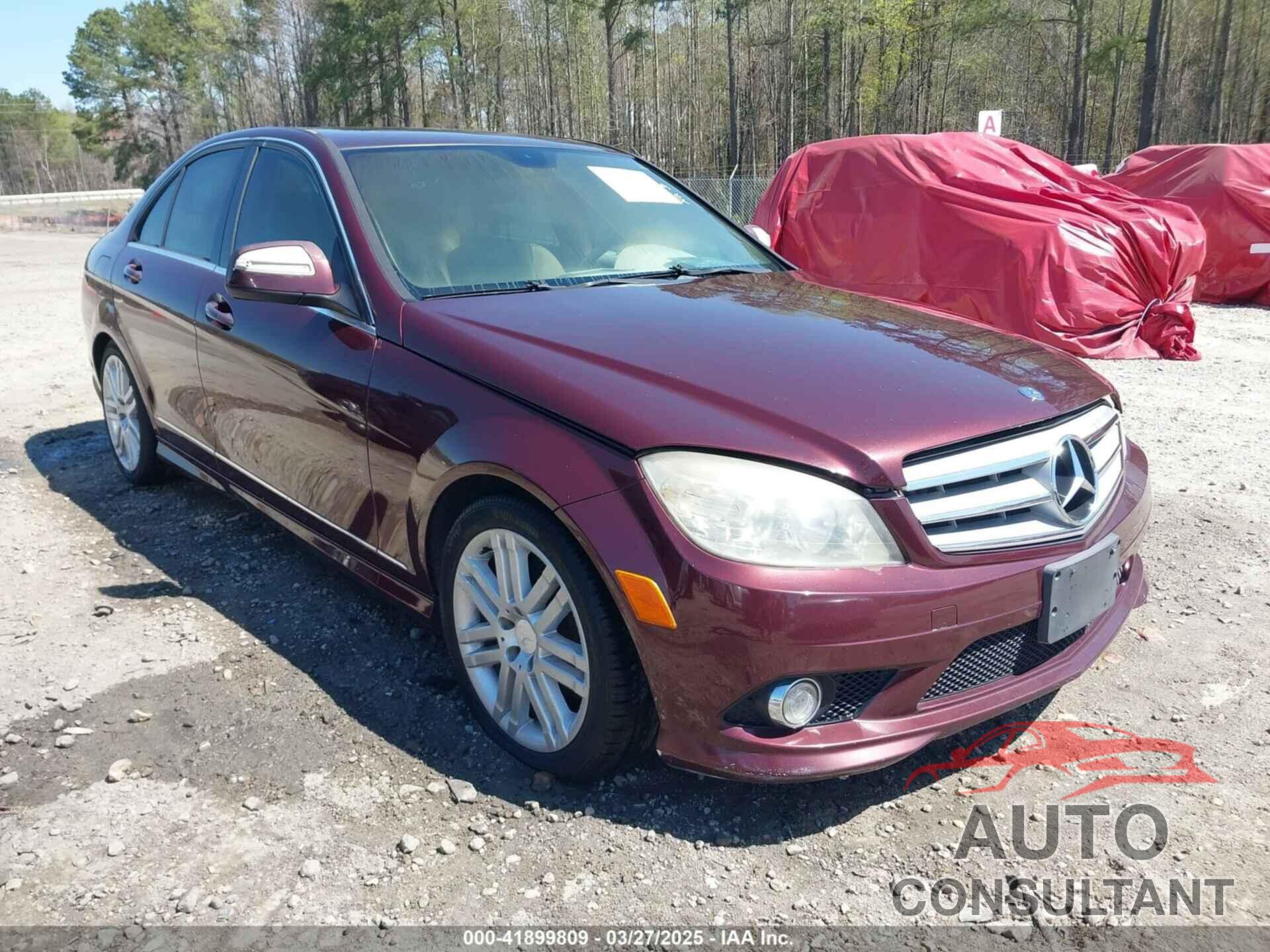 MERCEDES-BENZ C 300 2009 - WDDGF81XX9R077268