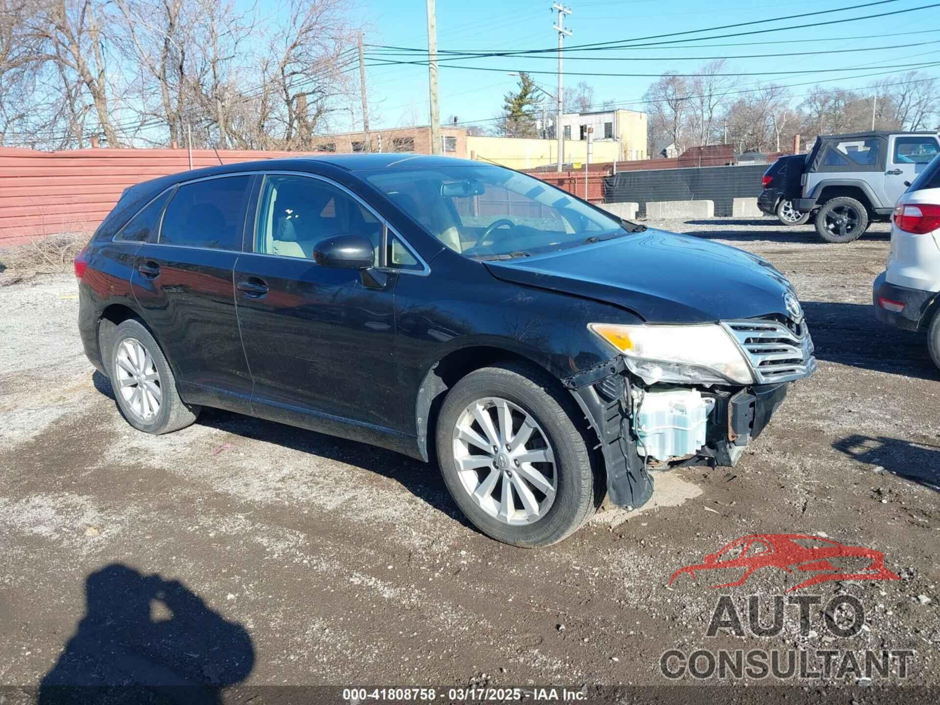TOYOTA VENZA 2009 - 4T3ZE11A49U012506