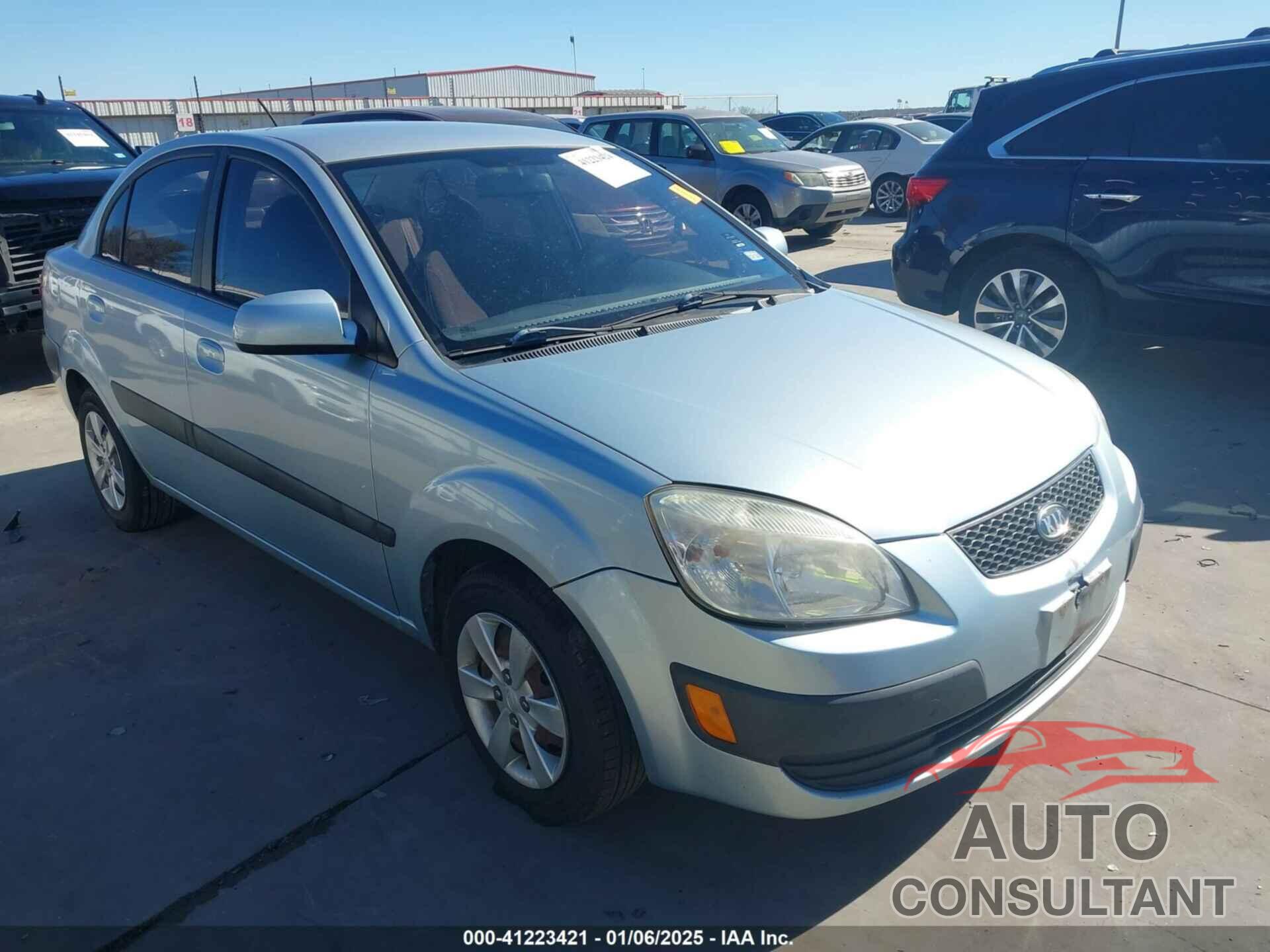 KIA RIO 2009 - KNADE223296469796