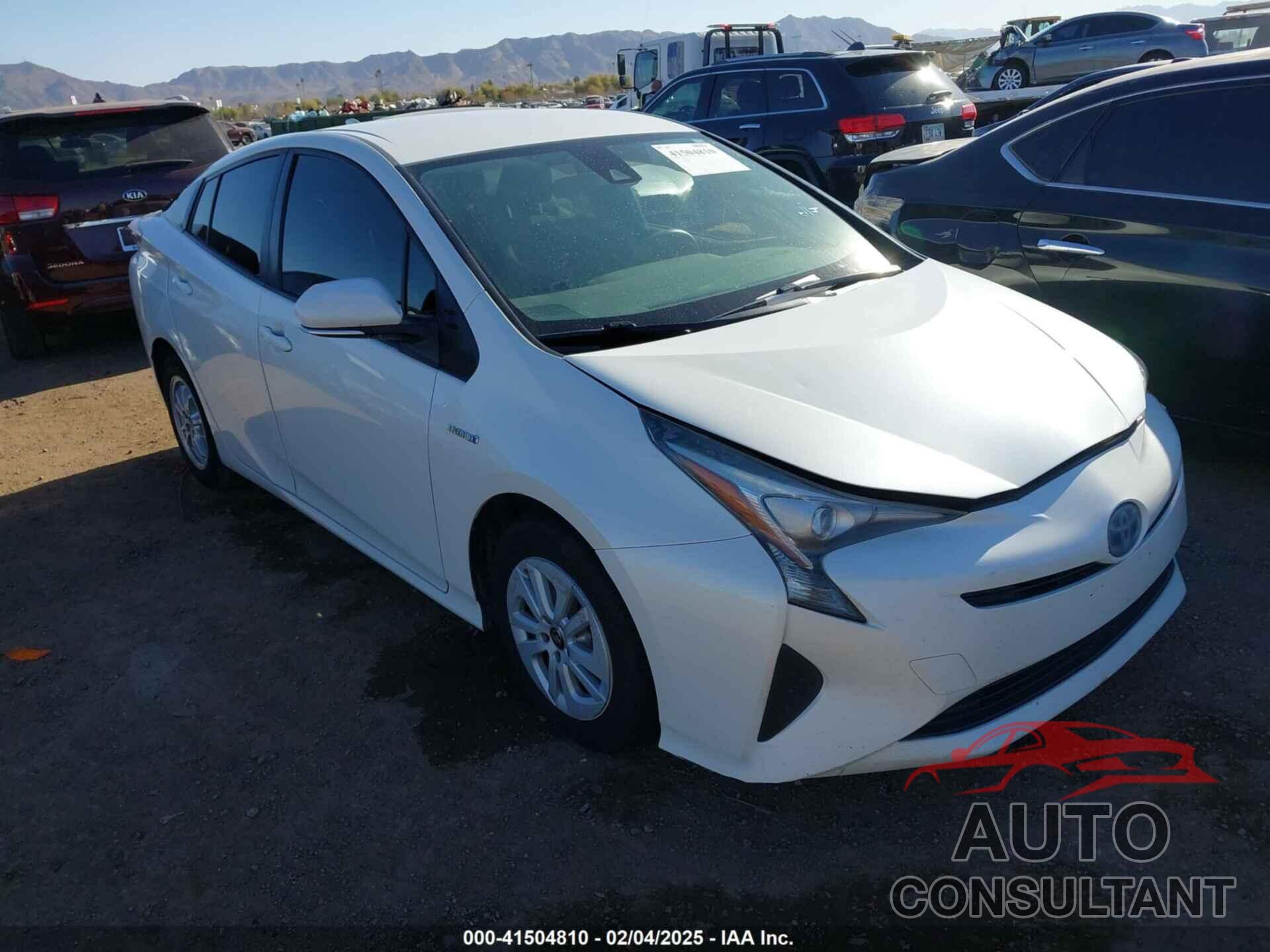 TOYOTA PRIUS 2017 - JTDKBRFU6H3027344