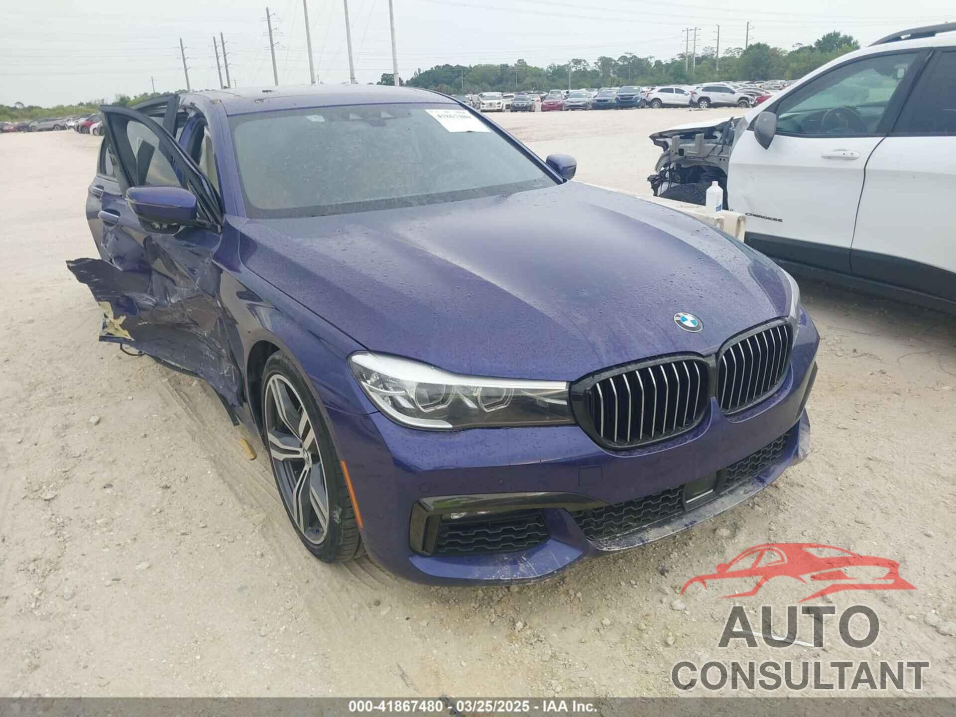 BMW 740I 2018 - WBA7E2C58JB216314