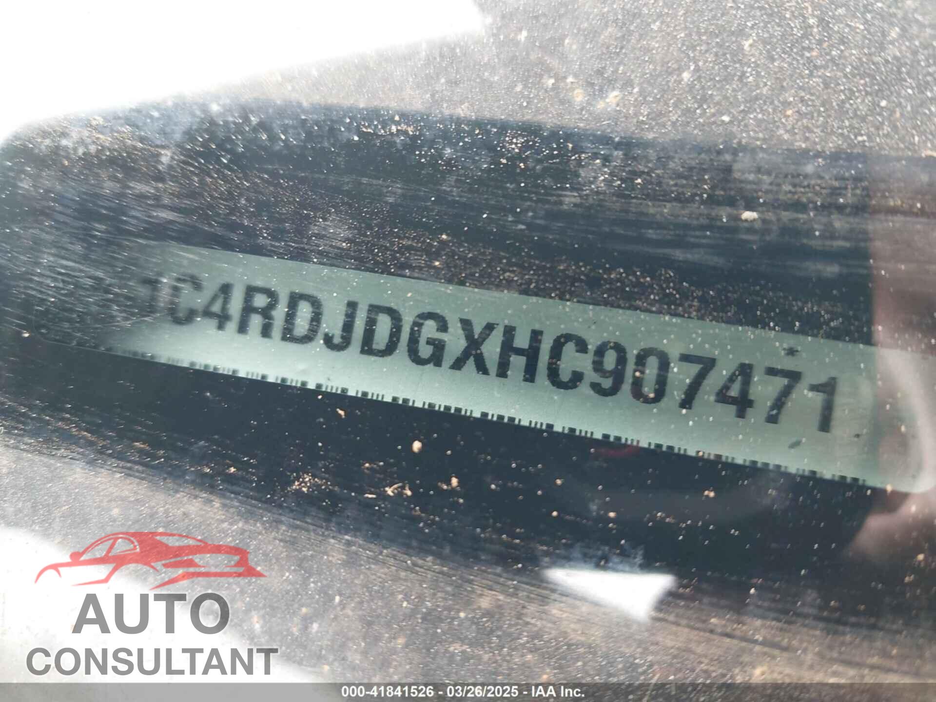 DODGE DURANGO 2017 - 1C4RDJDGXHC907471
