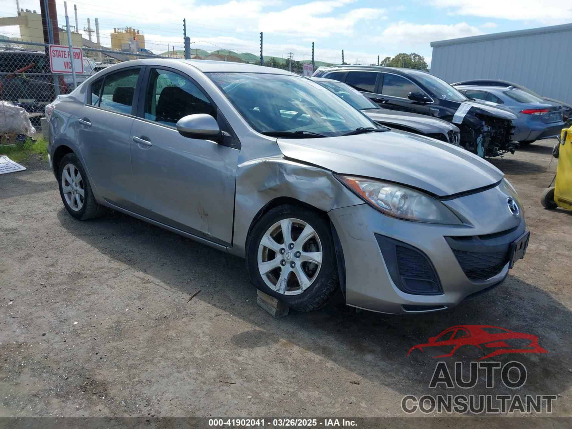 MAZDA MAZDA3 2011 - JM1BL1VG7B1480479
