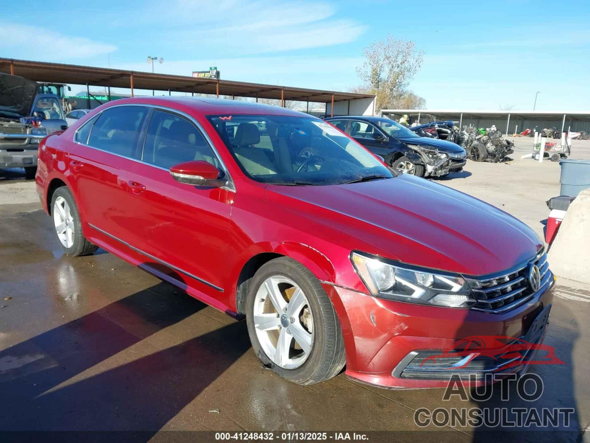 VOLKSWAGEN PASSAT 2016 - 1VWBS7A3XGC038717