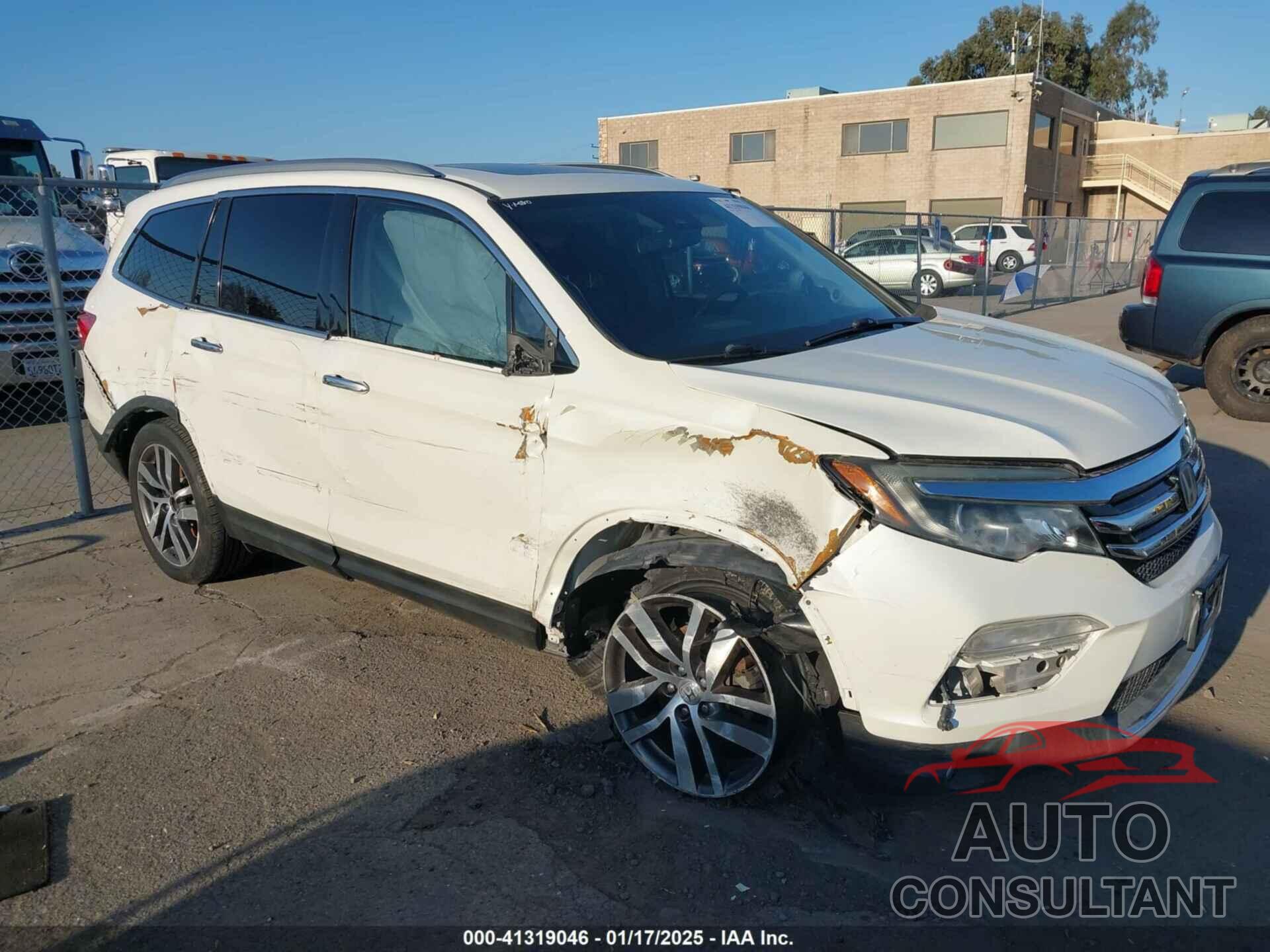 HONDA PILOT 2016 - 5FNYF6H07GB053332