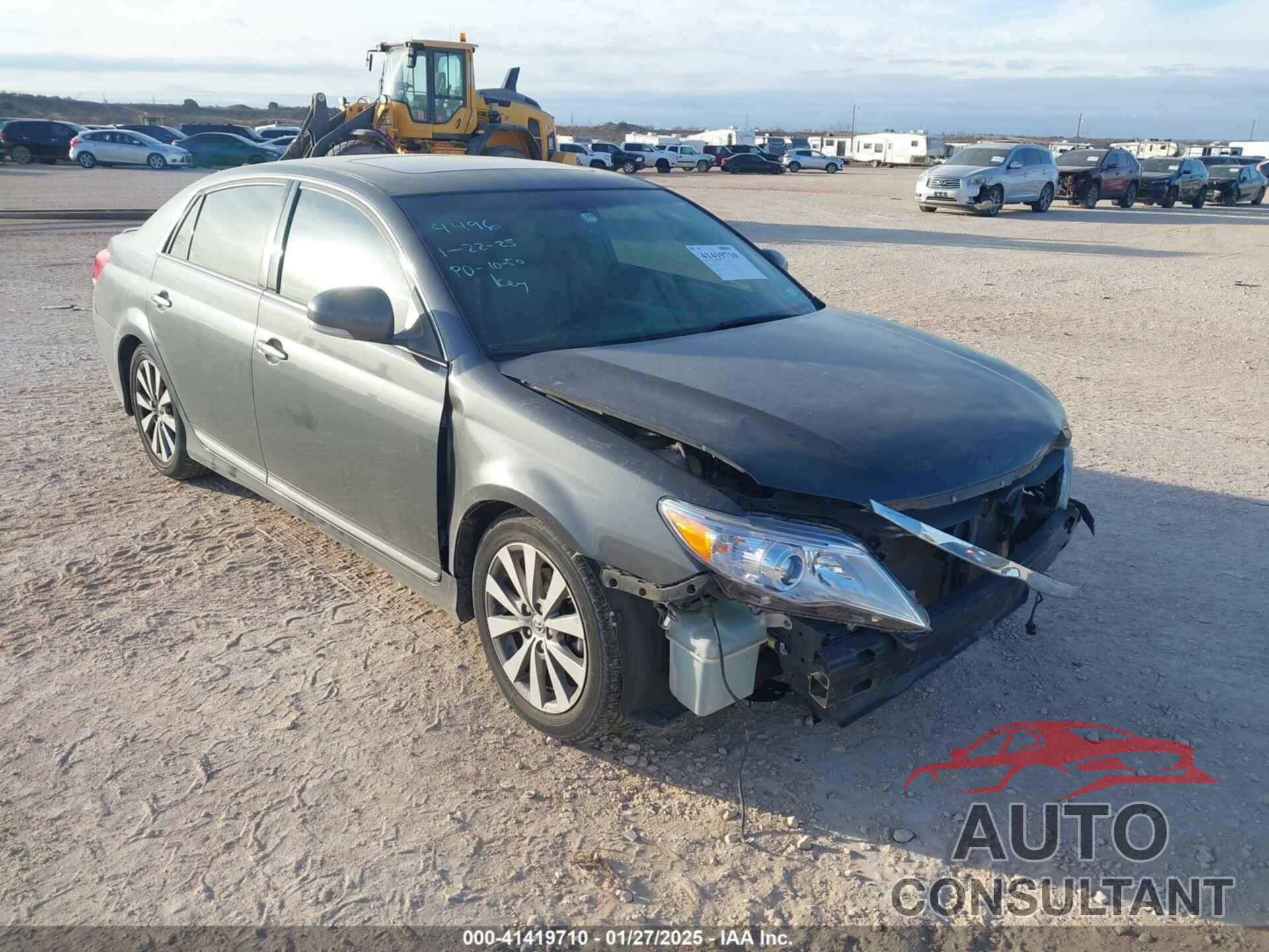 TOYOTA AVALON 2011 - 4T1BK3DB4BU424496