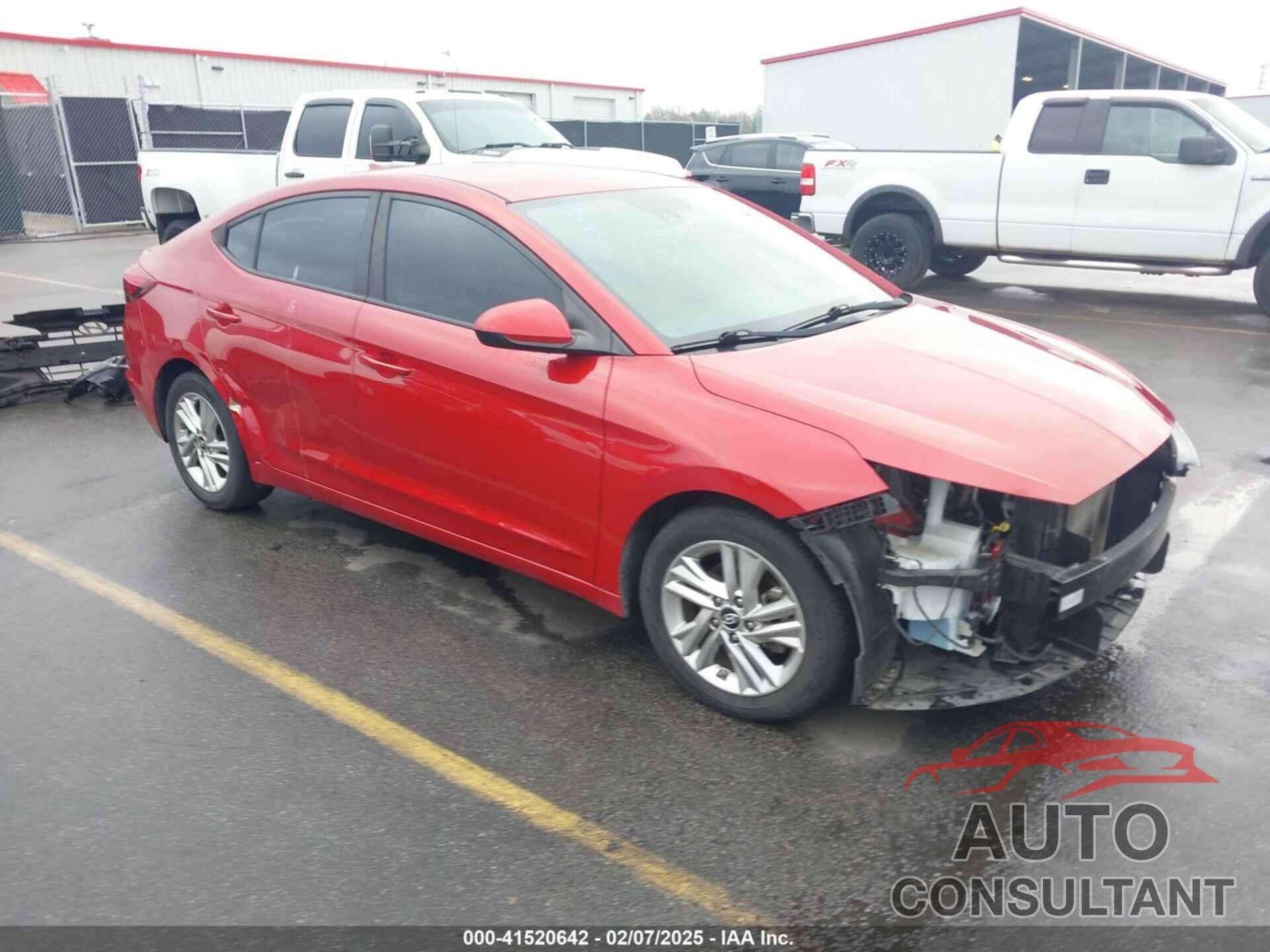 HYUNDAI ELANTRA 2019 - 5NPD84LF9KH413719