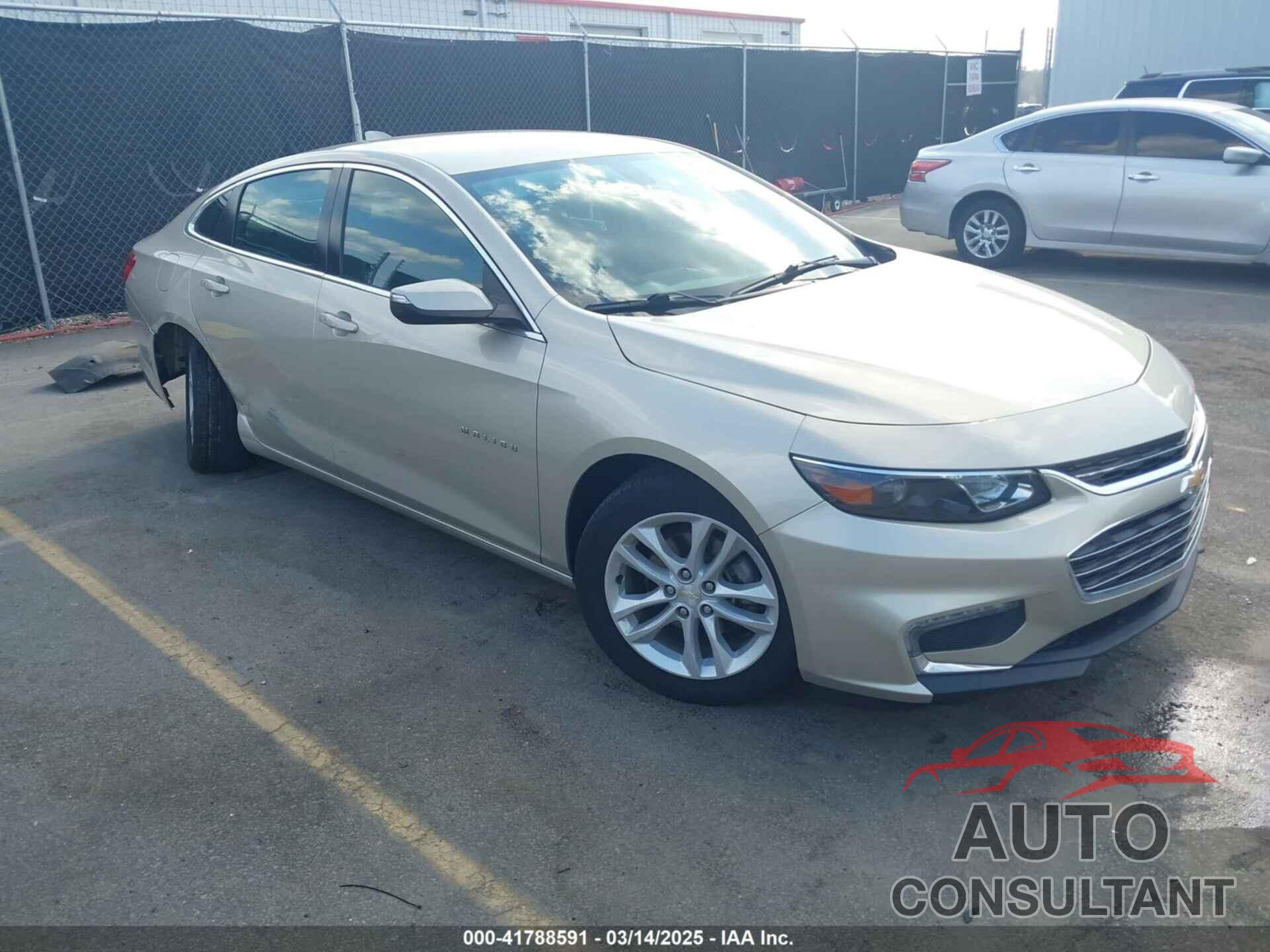 CHEVROLET MALIBU 2016 - 1G1ZE5ST4GF253528
