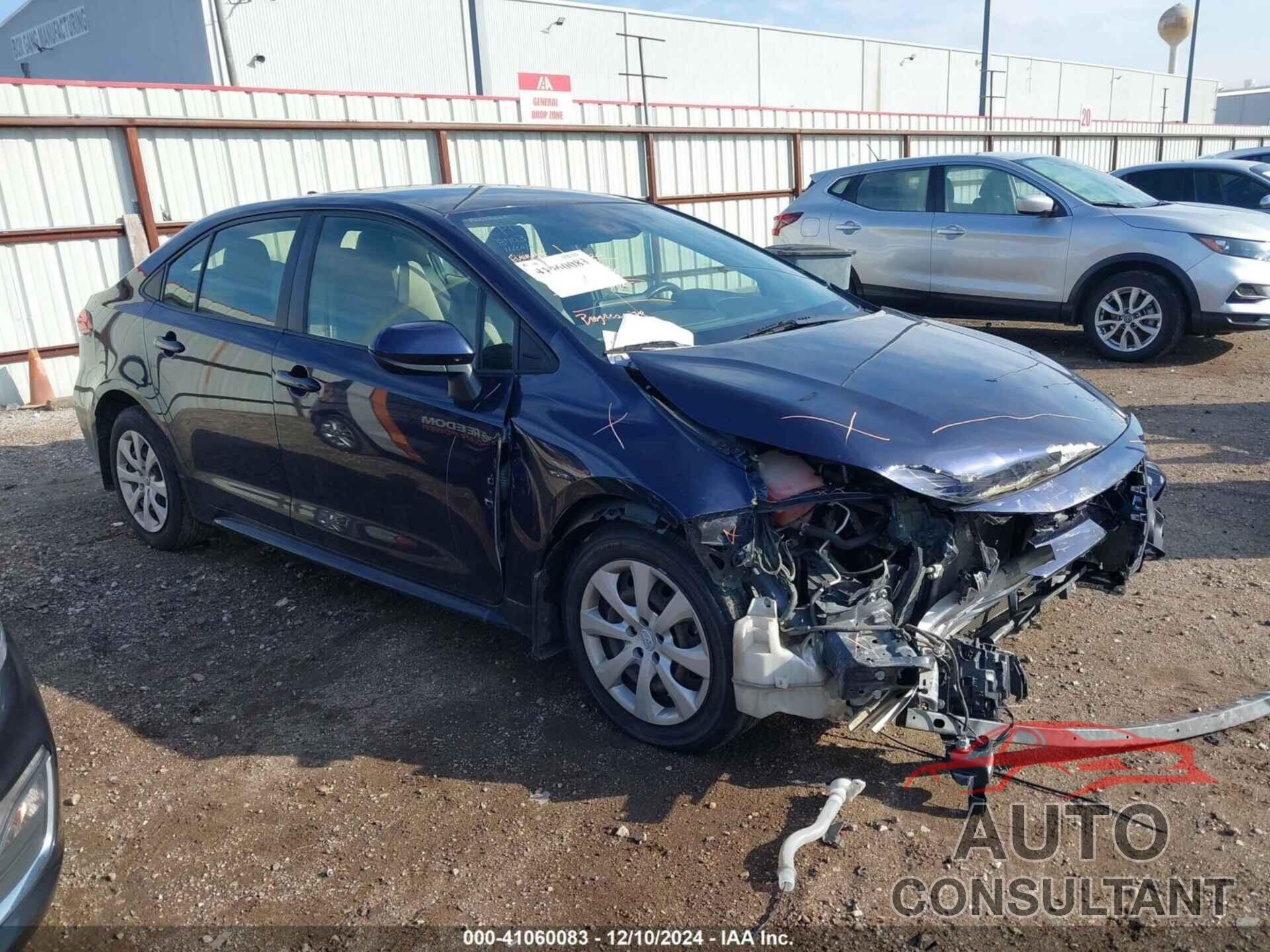 TOYOTA COROLLA 2020 - JTDEPRAEXLJ052962
