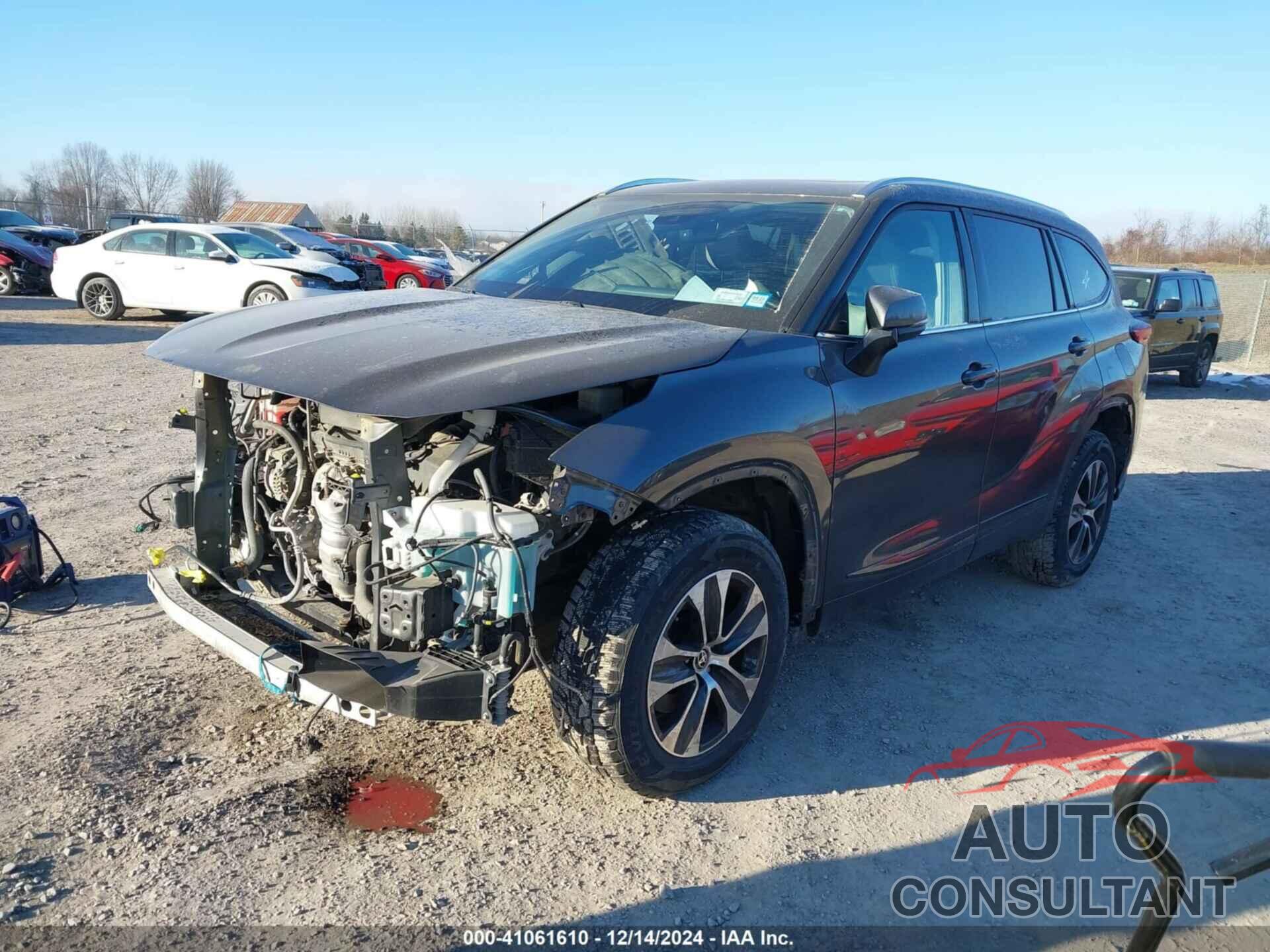 TOYOTA HIGHLANDER 2021 - 5TDHZRBH0MS544727