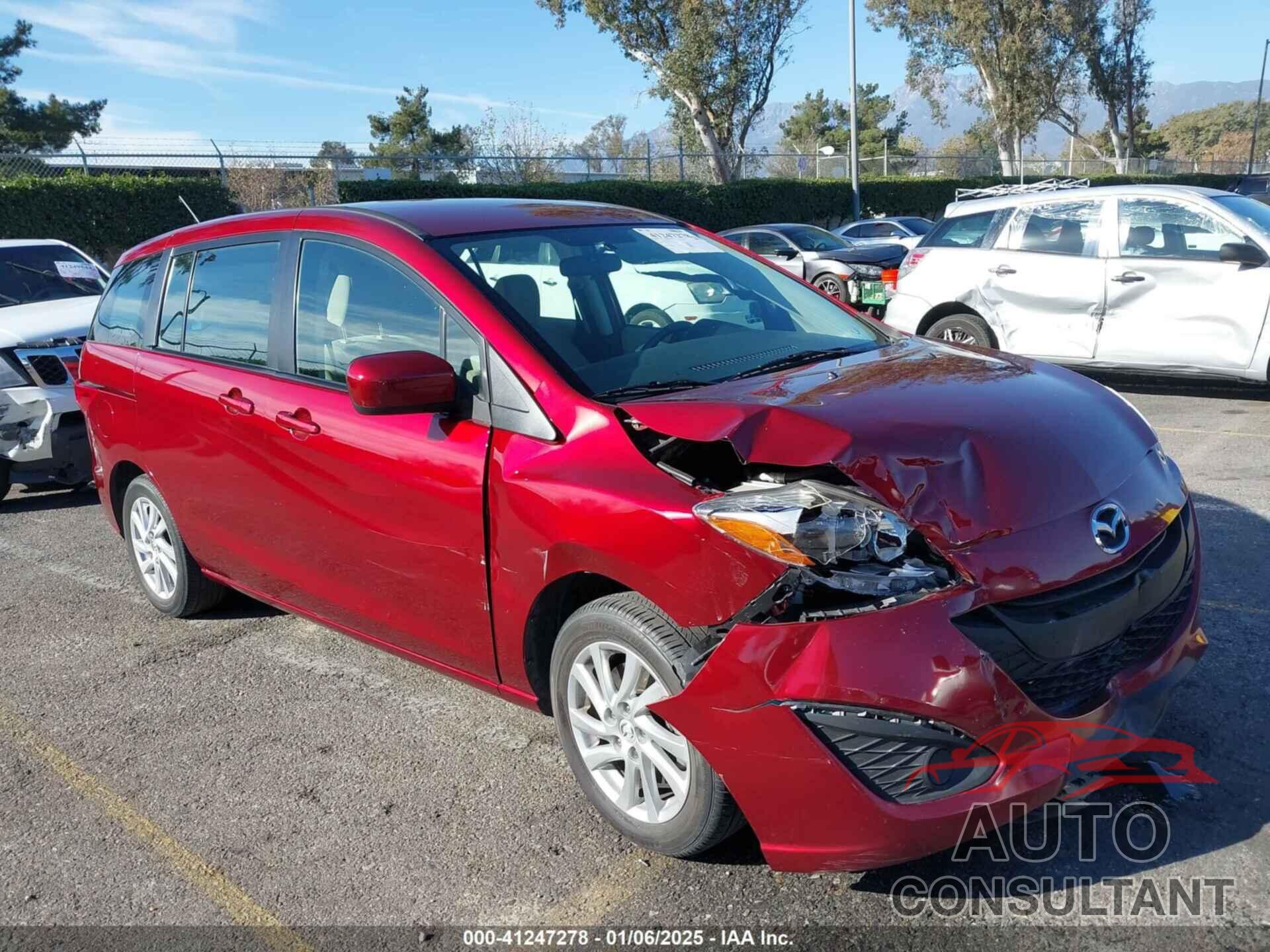 MAZDA MAZDA5 2012 - JM1CW2BL3C0141390