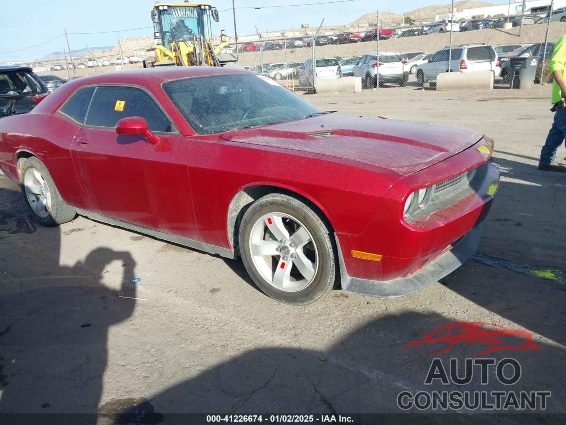 DODGE CHALLENGER 2013 - 2C3CDYAG6DH553575