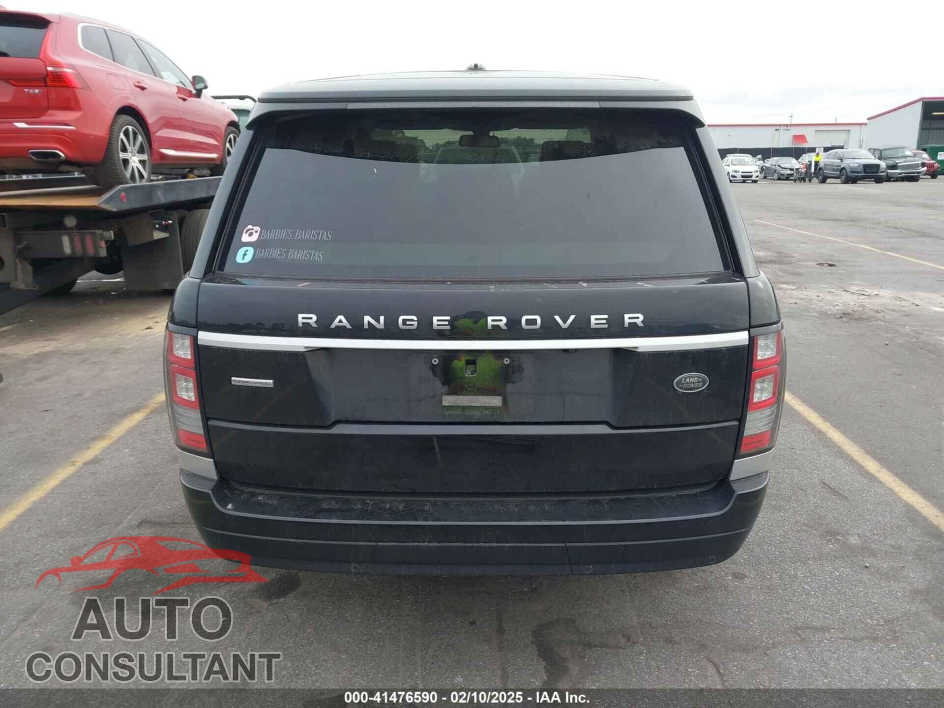 LAND ROVER RANGE ROVER 2015 - SALGS2TF5FA234666