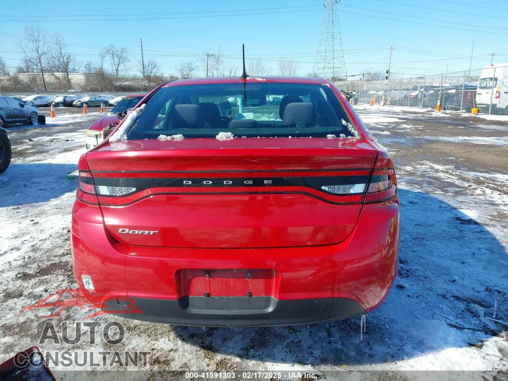 DODGE DART 2014 - 1C3CDFAA5ED768024