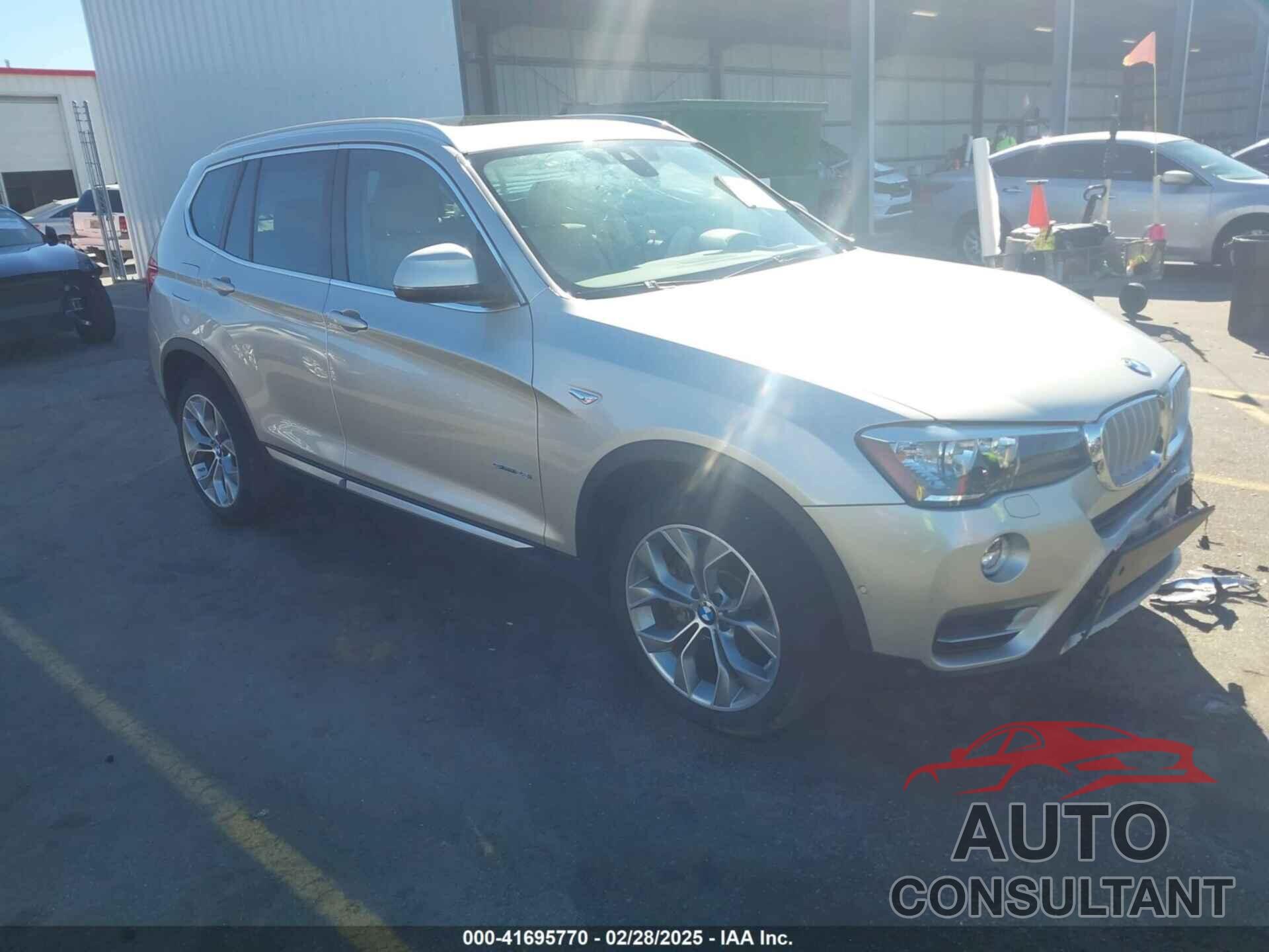 BMW X3 2017 - 5UXWZ7C36H0X39298