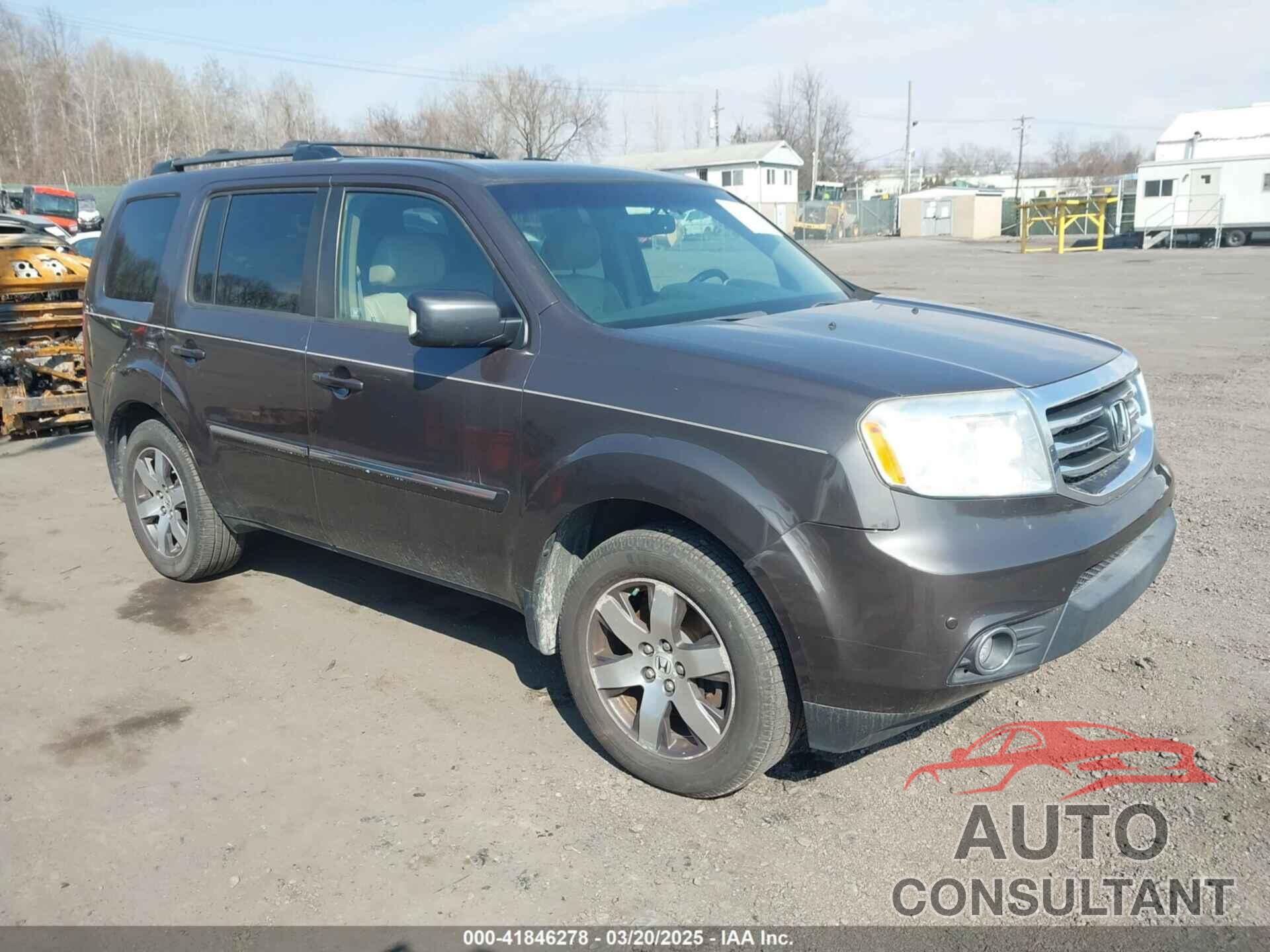 HONDA PILOT 2012 - 5FNYF4H91CB070026