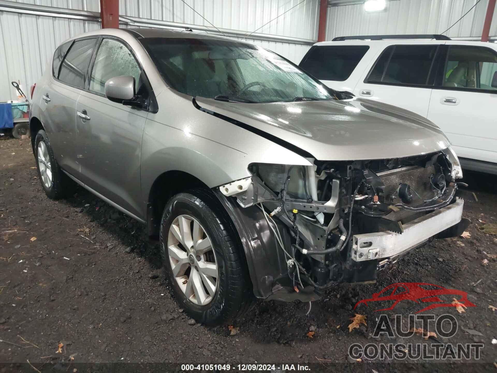 NISSAN MURANO 2012 - JN8AZ1MW3CW223573
