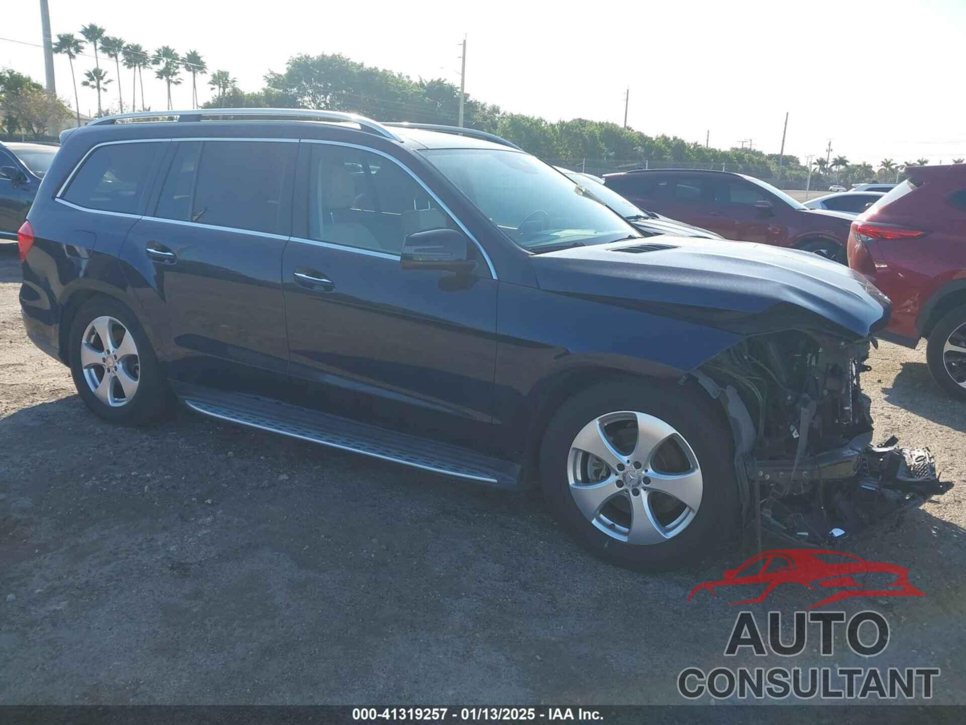 MERCEDES-BENZ GLS 450 2017 - 4JGDF6EE1HA874172