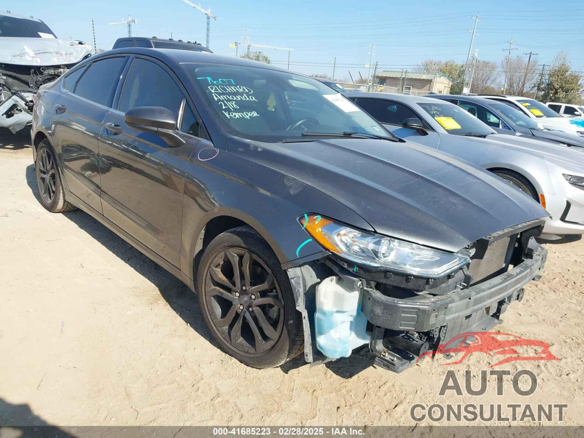 FORD FUSION 2019 - 3FA6P0HDXKR283044