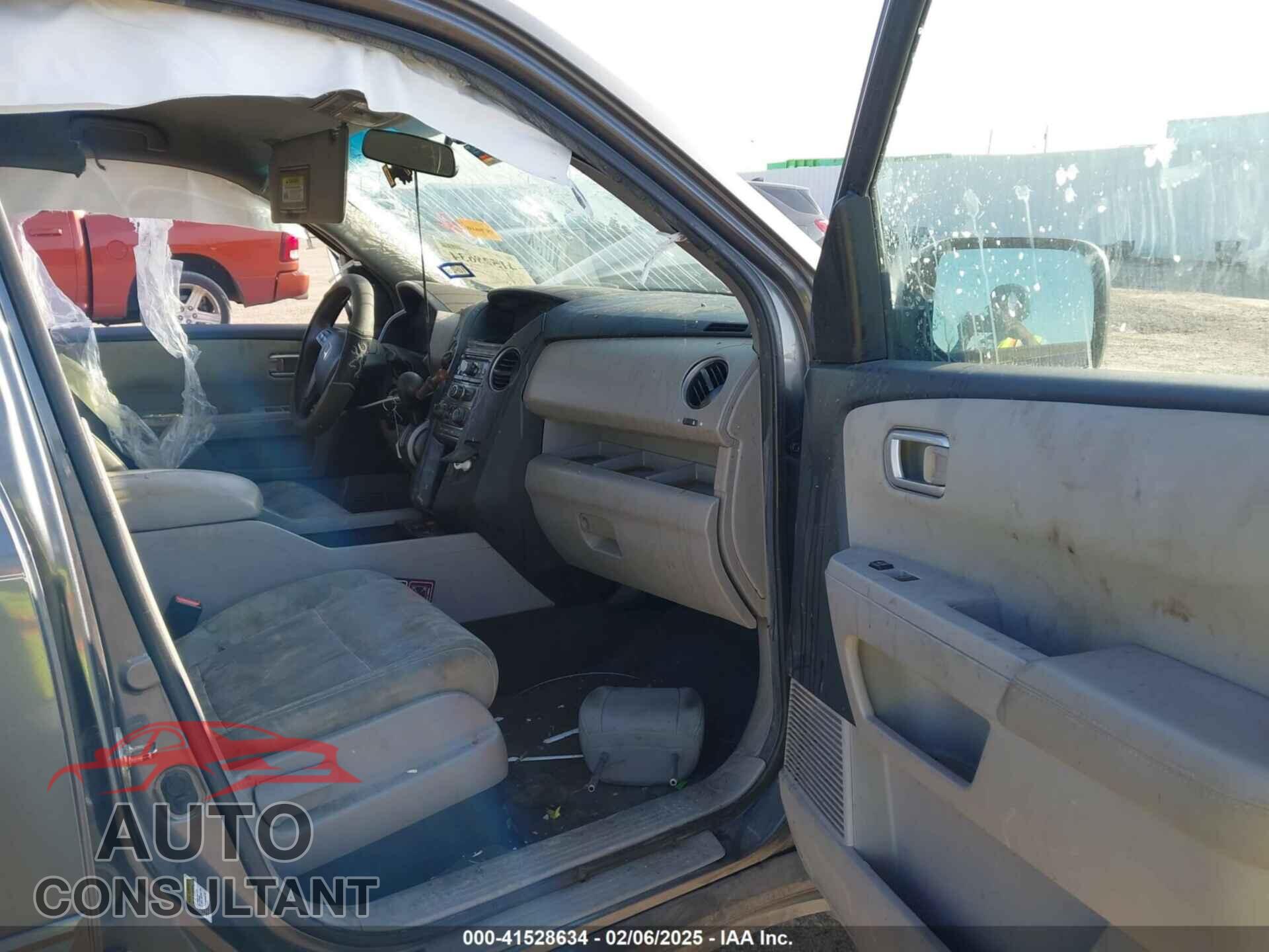 HONDA PILOT 2012 - 5FNYF3H47CB030189