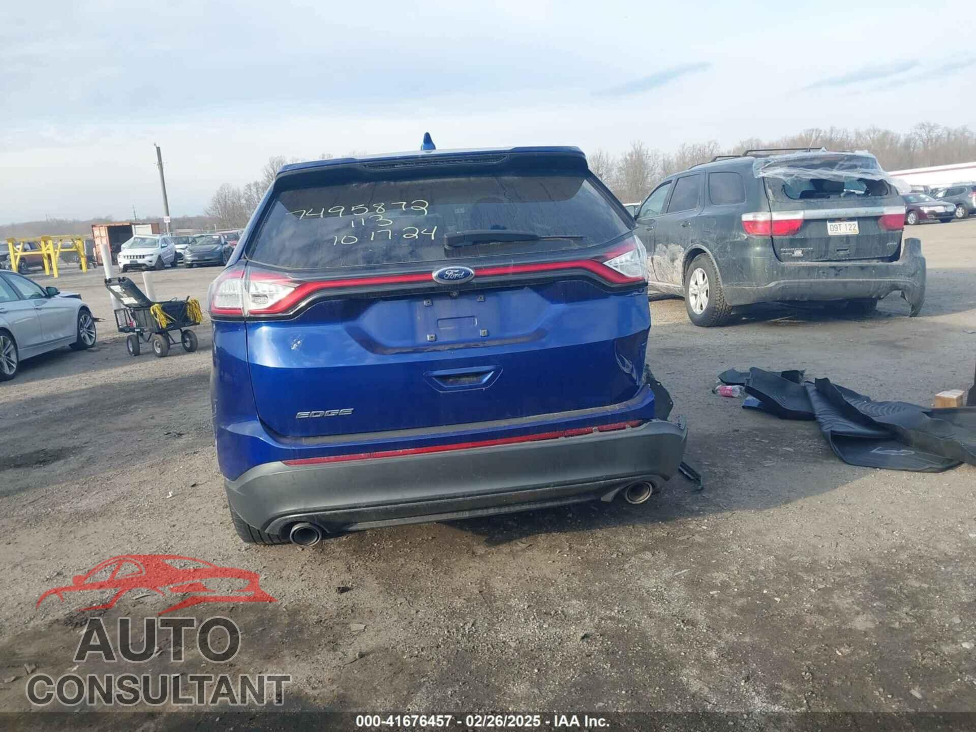 FORD EDGE 2015 - 2FMTK3G82FBB39523