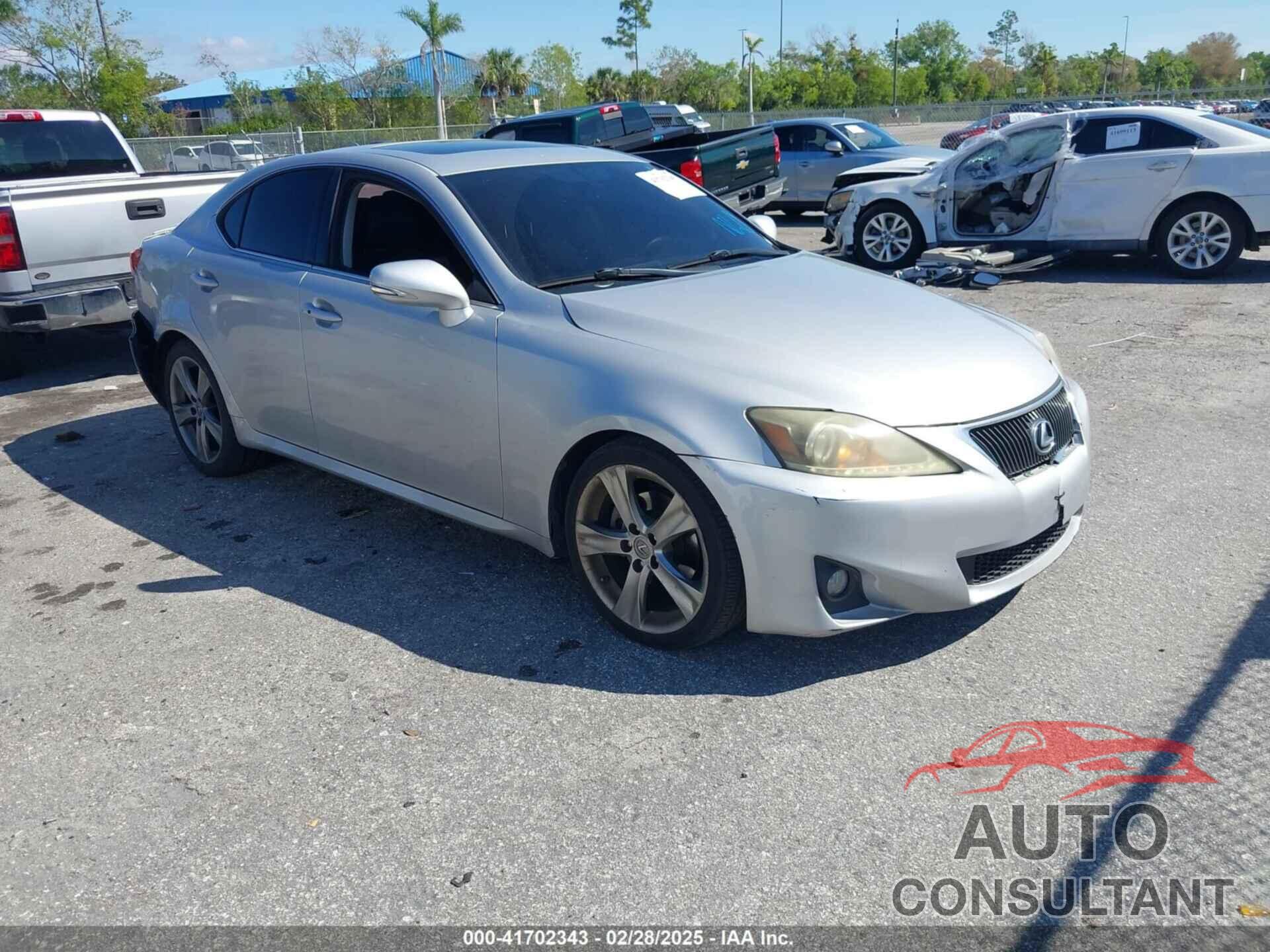 LEXUS IS 250 2011 - JTHBF5C29B5140957