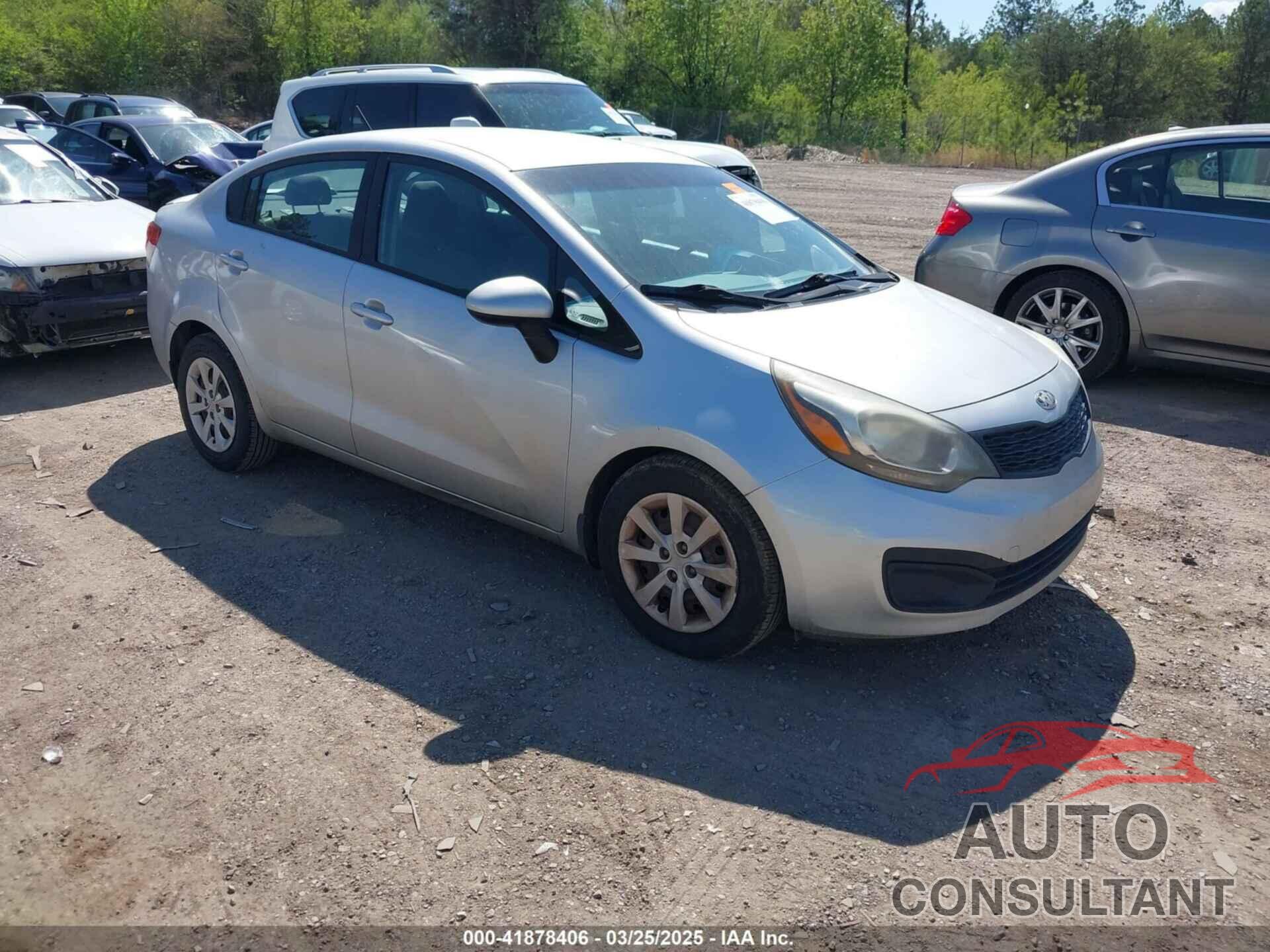KIA RIO 2013 - KNADM4A34D6292242
