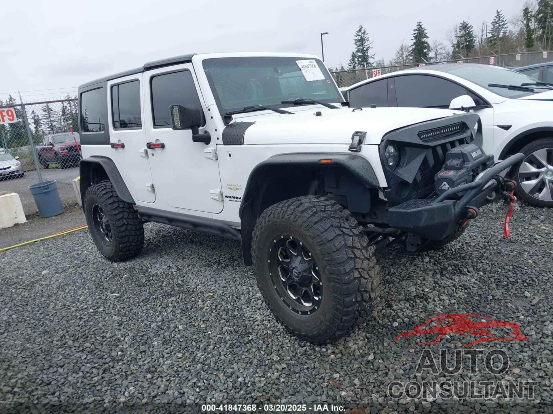 JEEP WRANGLER UNLIMITED 2014 - 1C4BJWEG1EL127232