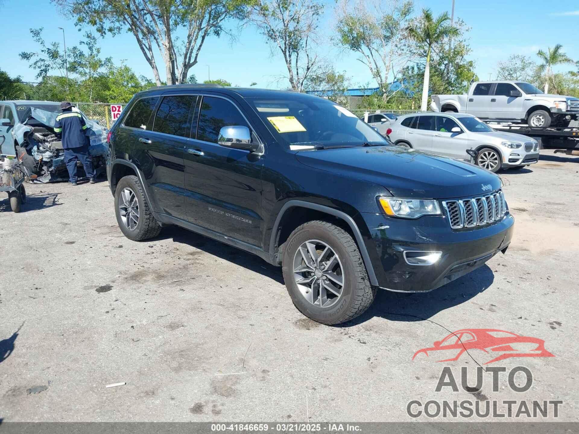 JEEP GRAND CHEROKEE 2017 - 1C4RJEBGXHC925794
