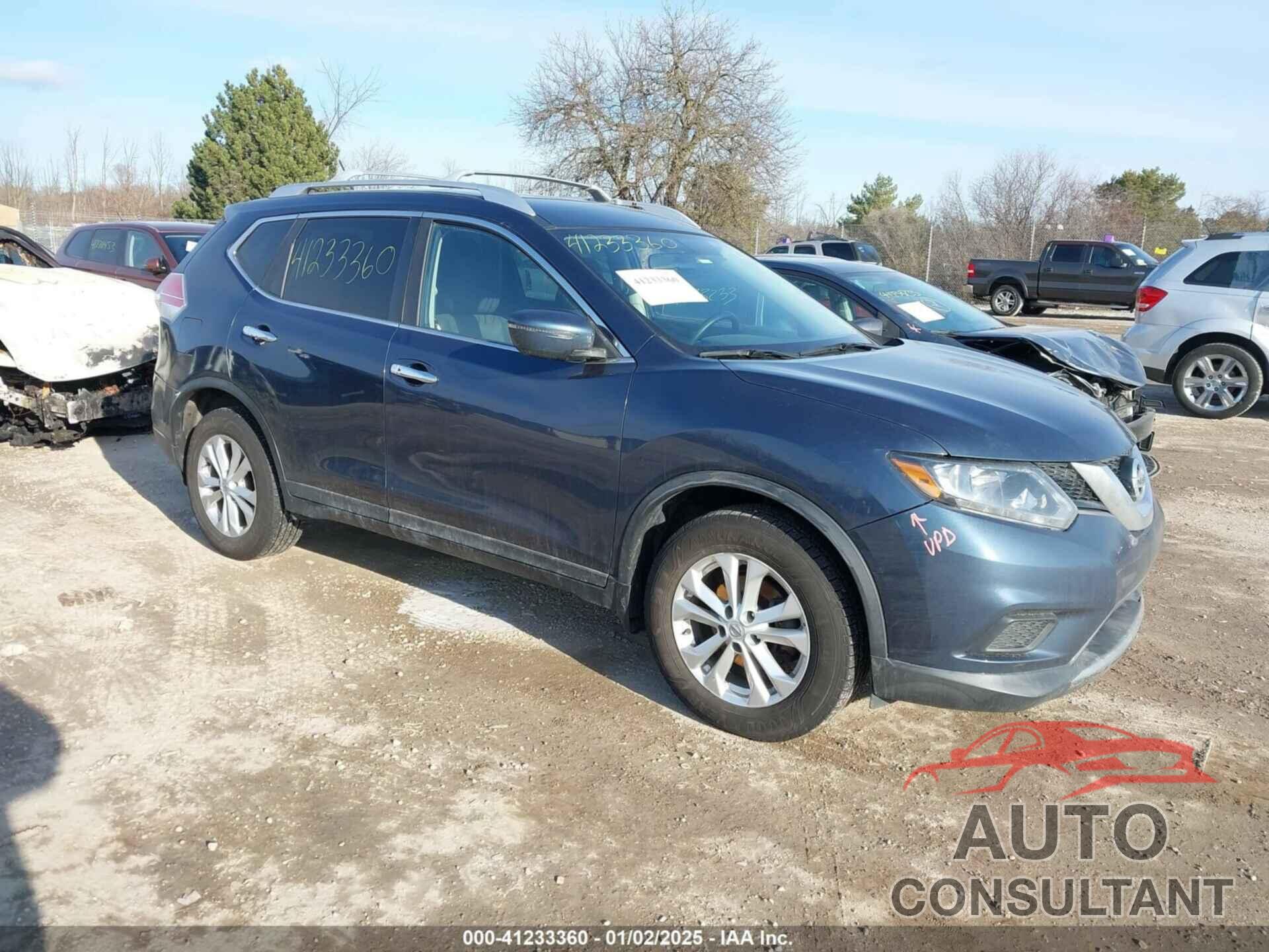 NISSAN ROGUE 2016 - KNMAT2MT1GP720114