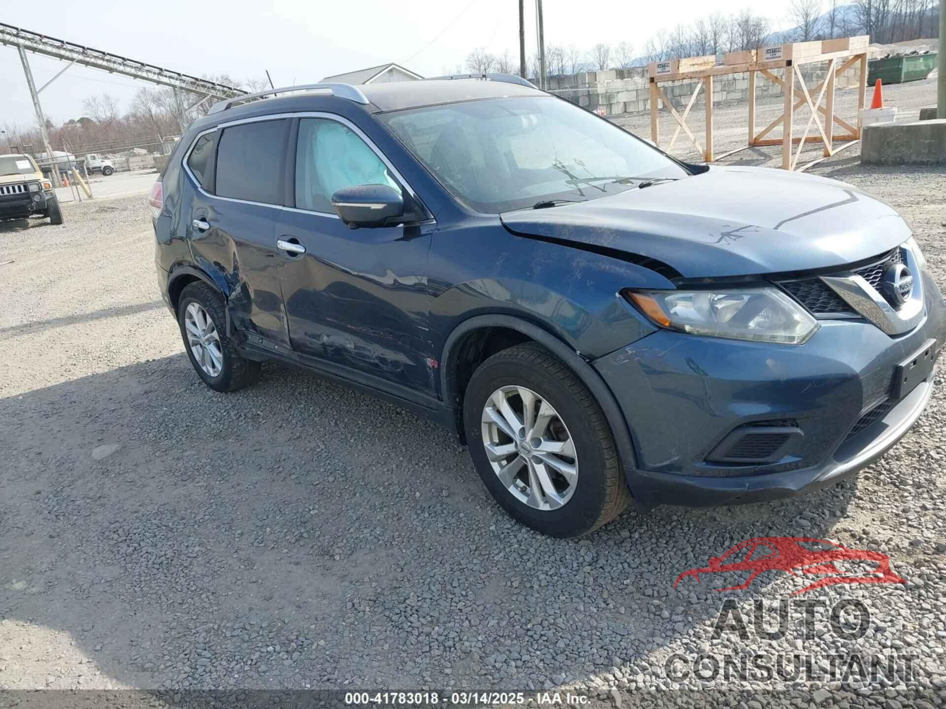 NISSAN ROGUE 2015 - KNMAT2MV3FP554825