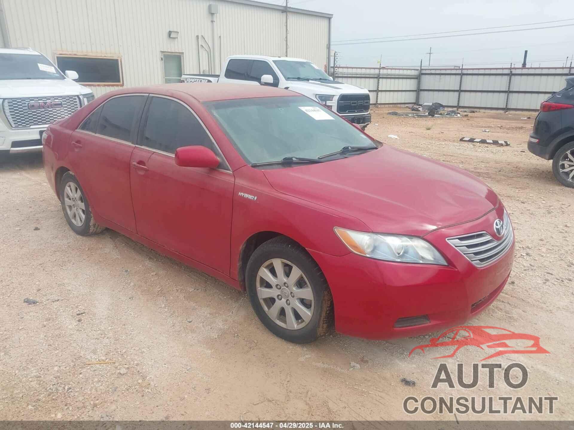 TOYOTA CAMRY HYBRID 2009 - 4T1BB46K99U065532