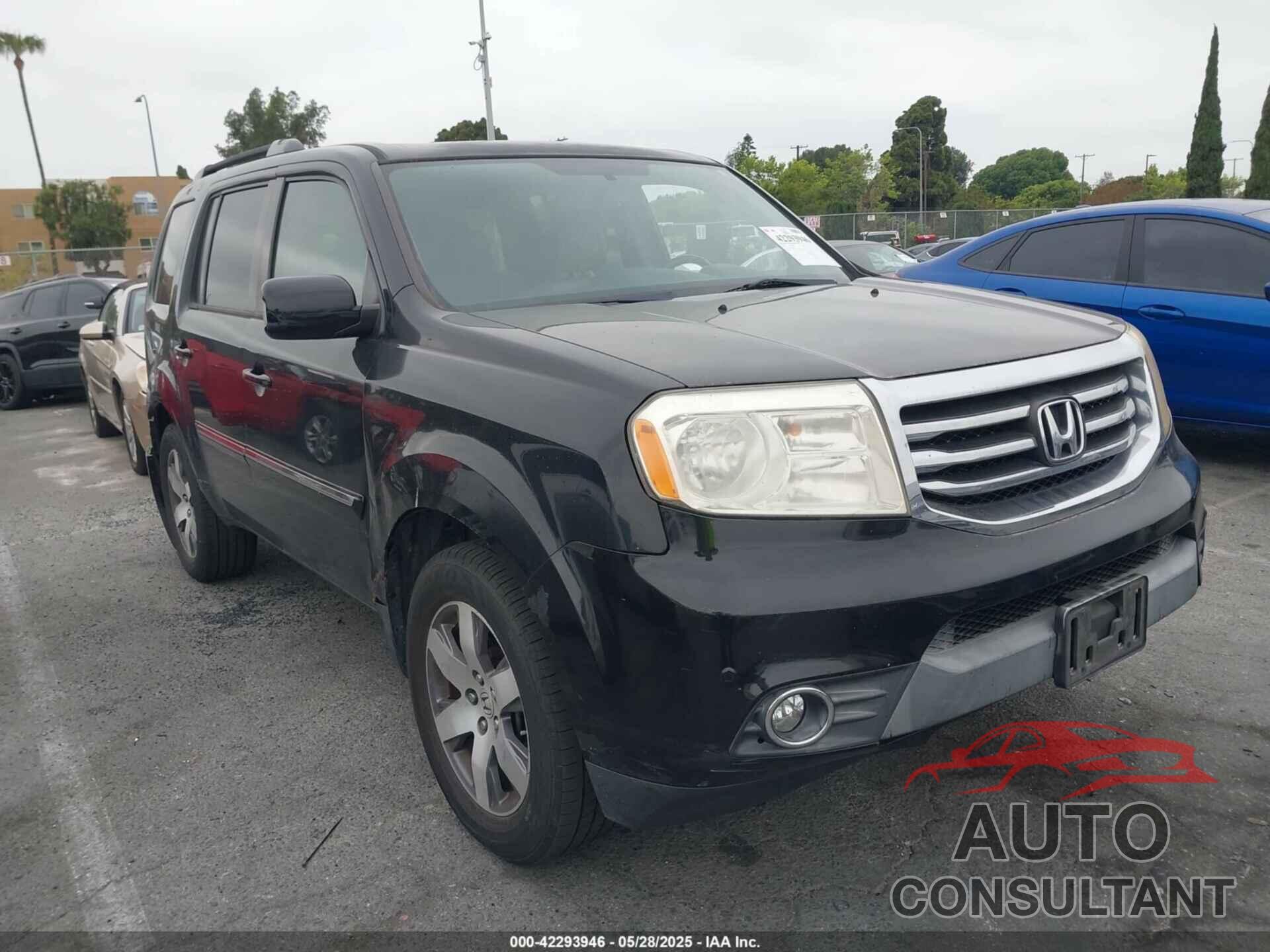 HONDA PILOT 2014 - 5FNYF3H95EB025555
