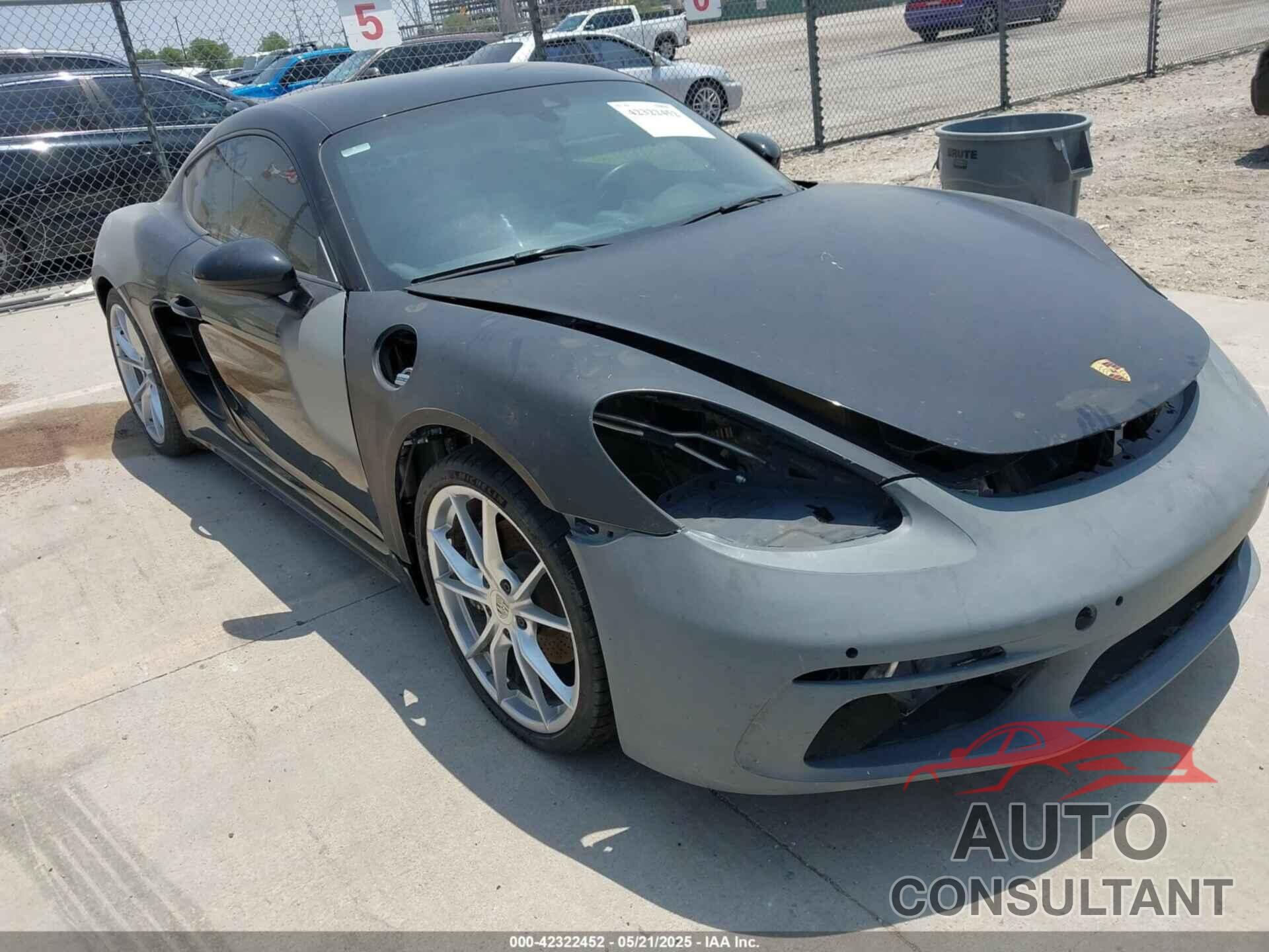 PORSCHE 718 CAYMAN 2021 - WP0AA2A85MS260454