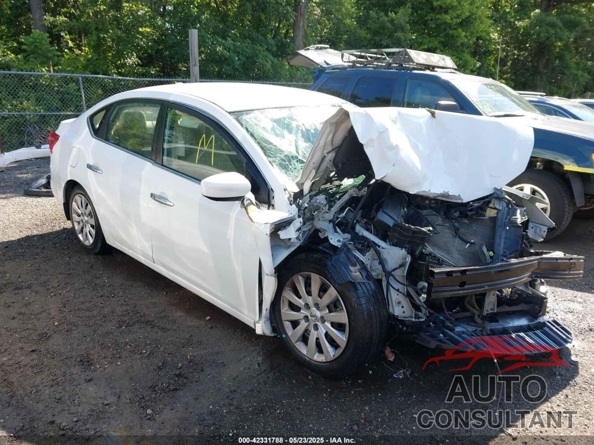 NISSAN SENTRA 2017 - 3N1AB7AP6HY282362