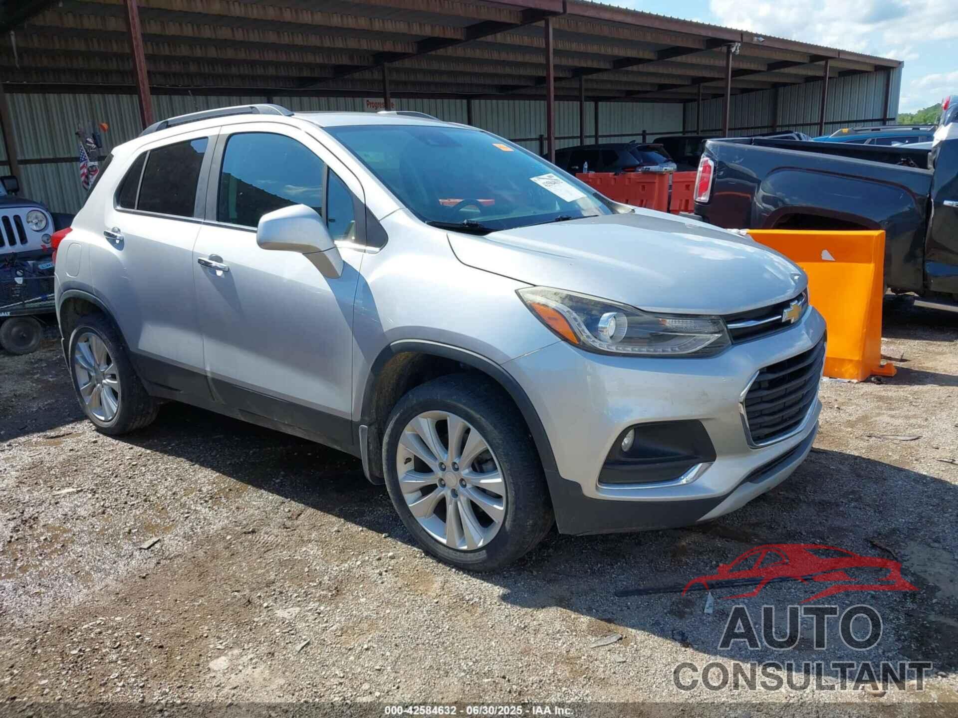 CHEVROLET TRAX 2019 - 3GNCJRSBXKL327483