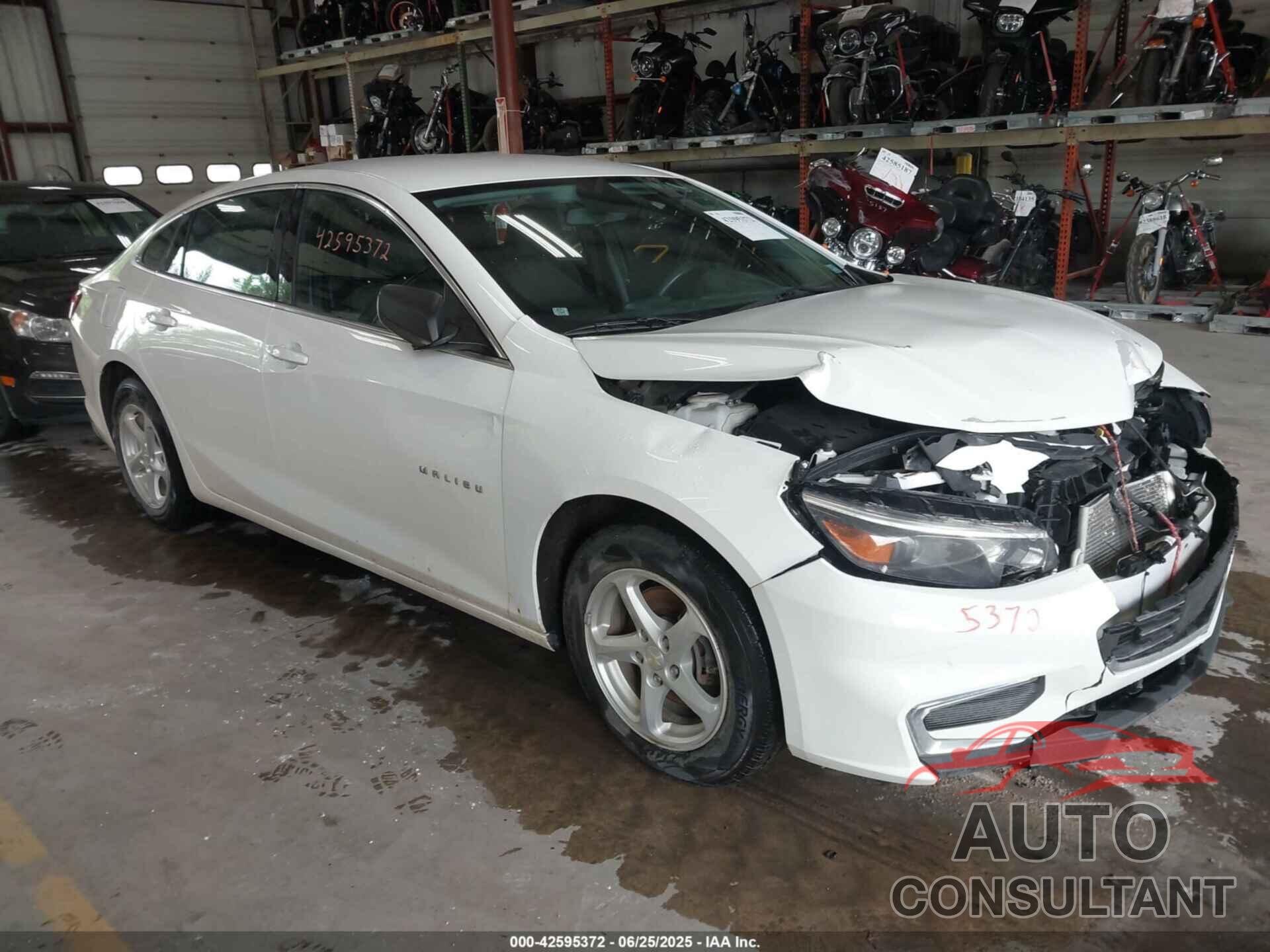 CHEVROLET MALIBU 2016 - 1G1ZB5STXGF299468