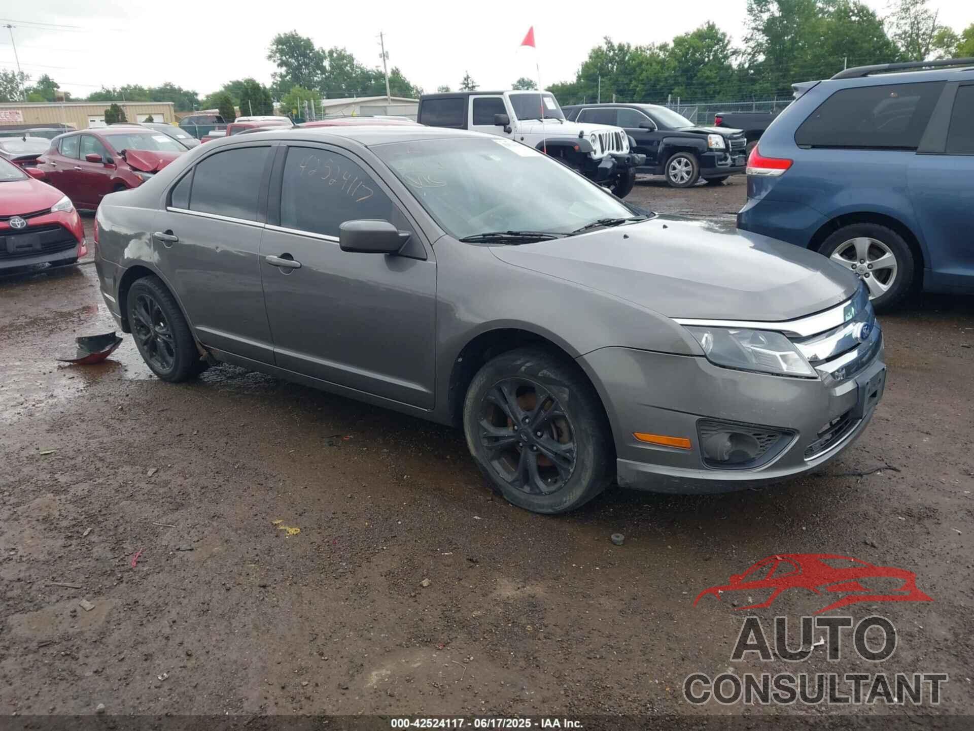 FORD FUSION 2012 - 3FAHP0HA4CR170495
