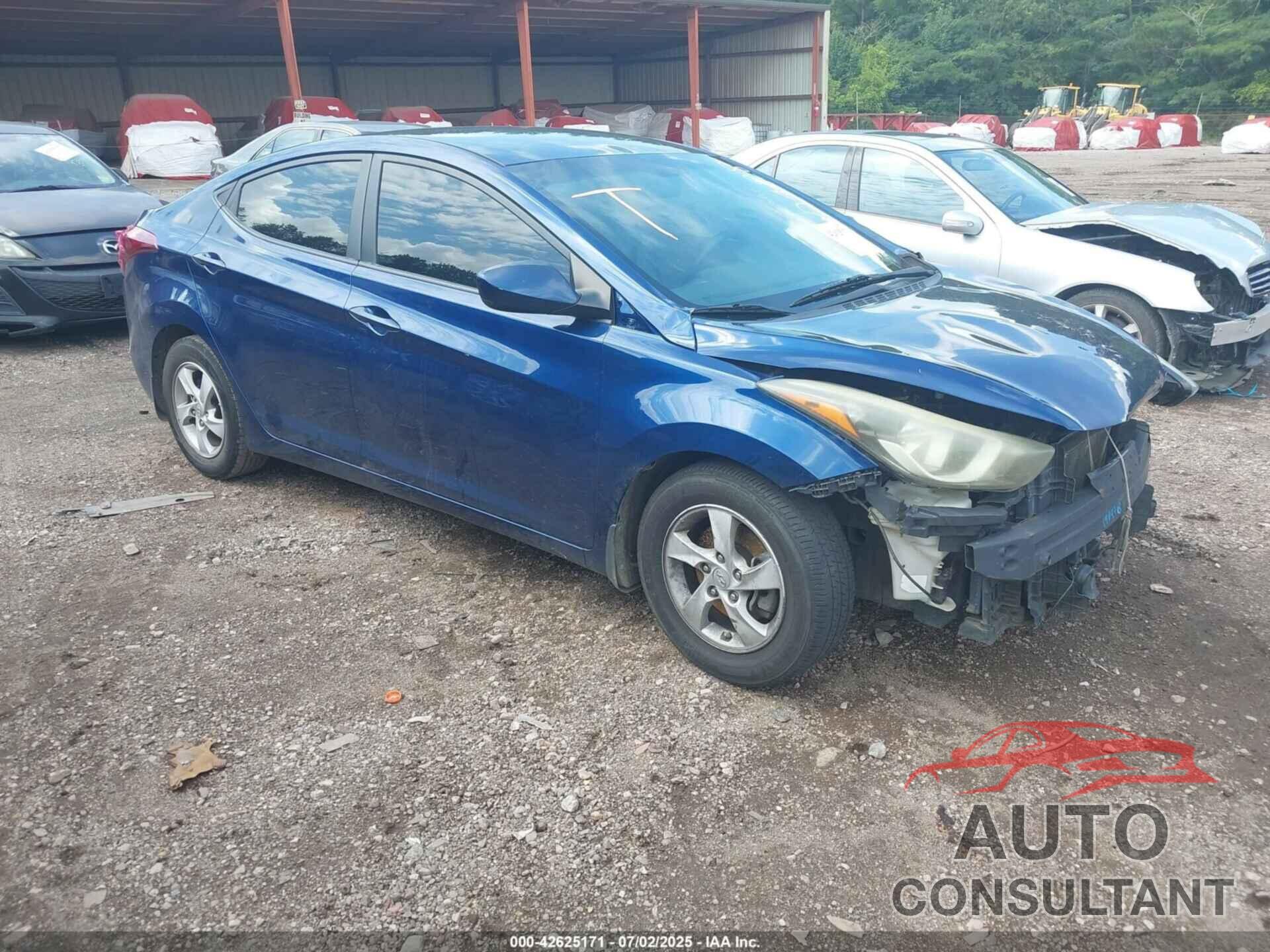 HYUNDAI ELANTRA 2015 - 5NPDH4AEXFH650428